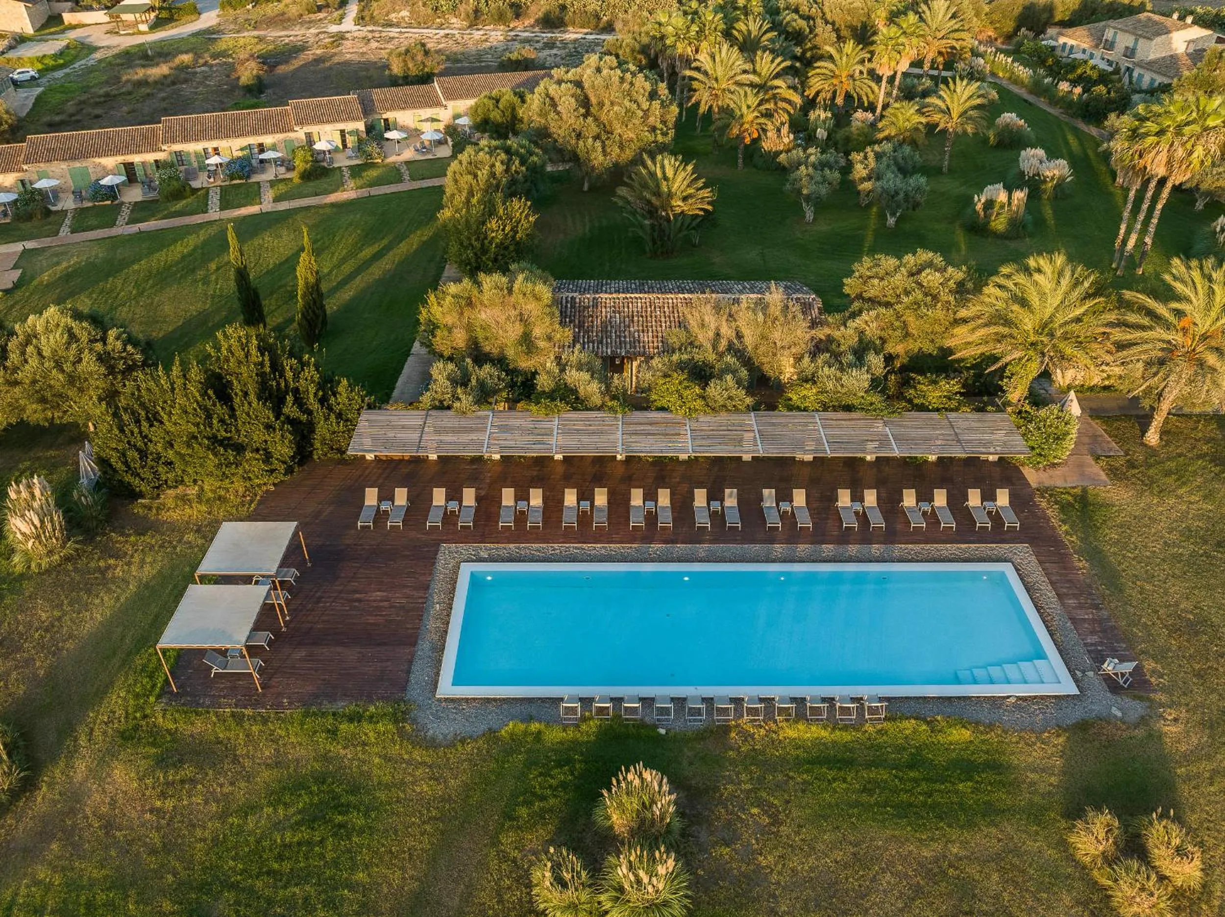 Bird's eye view in Hotel Sa Franquesa Nova