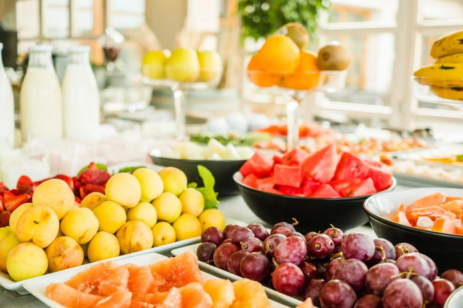 Buffet breakfast in Hotel Sa Franquesa Nova