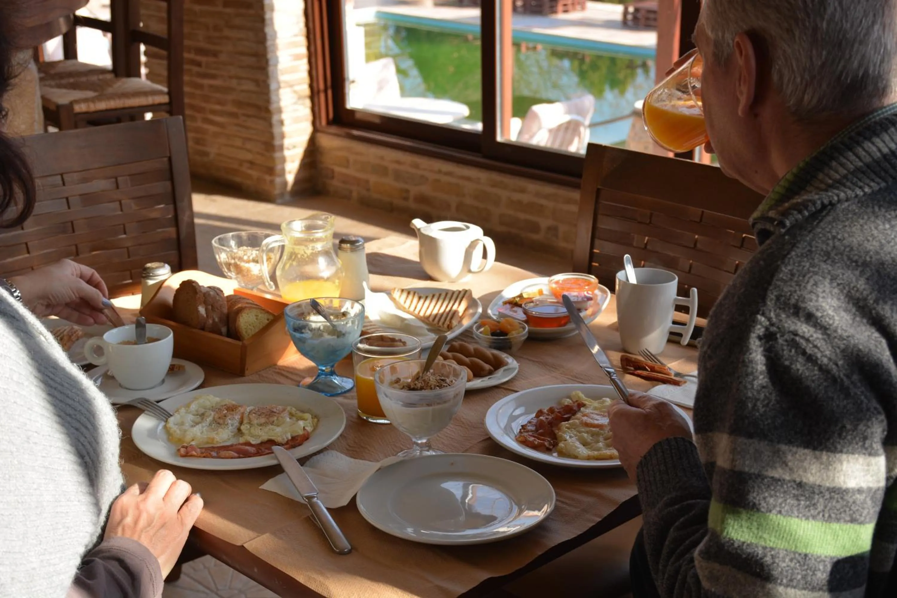Breakfast in Aristotelis