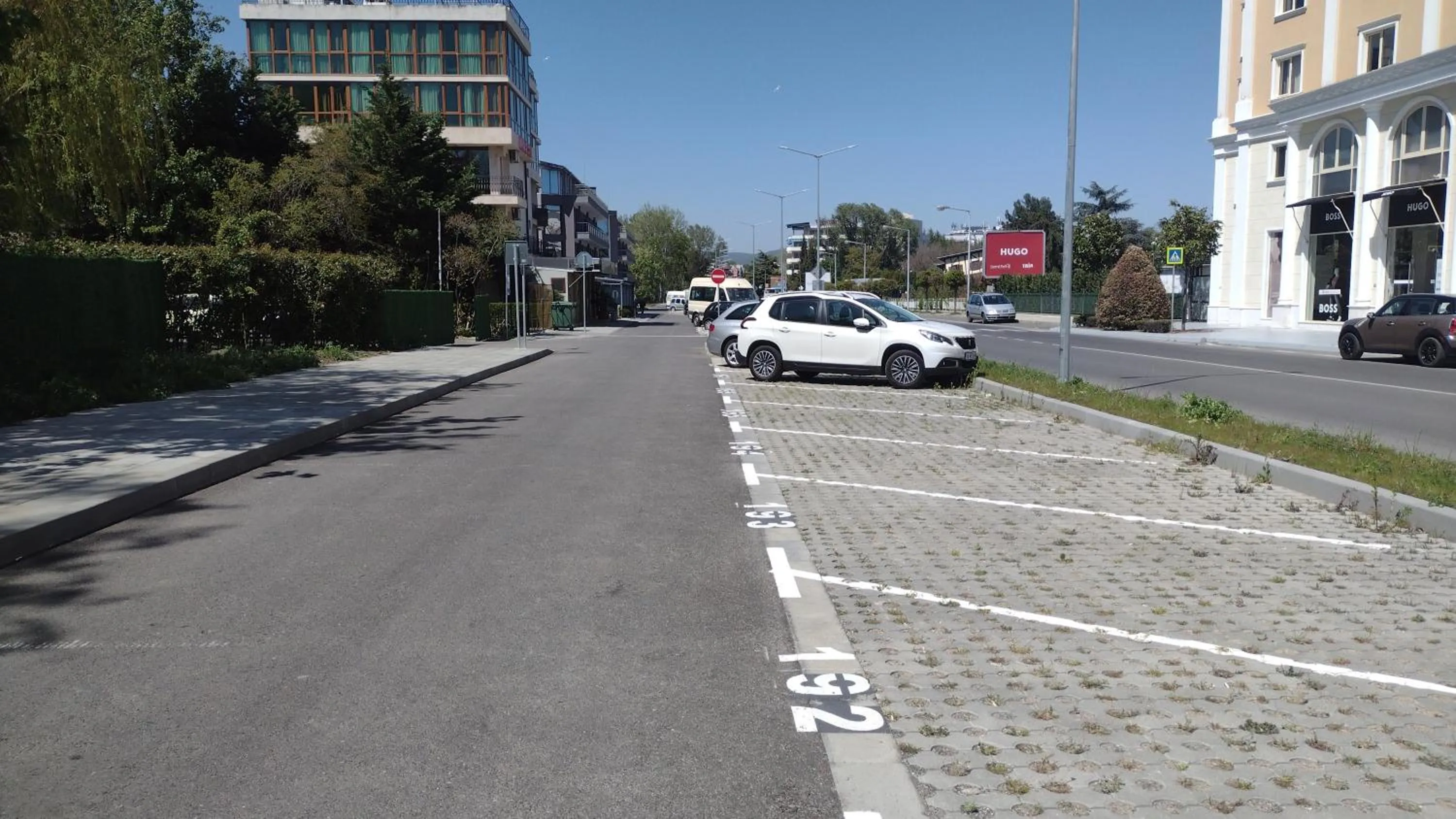 Parking in Family Hotel Black Sea