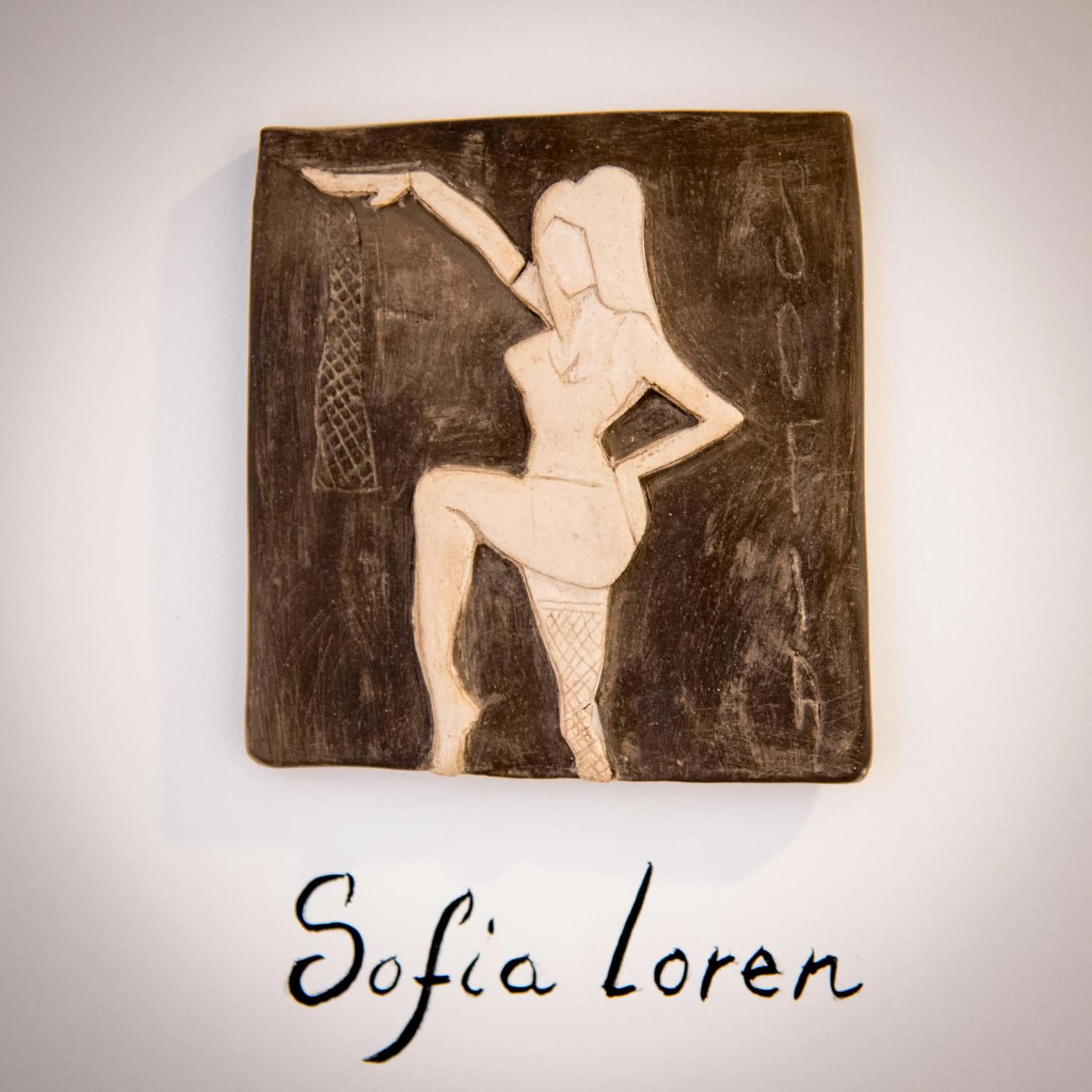 Decorative detail in Napoliamo Guest House