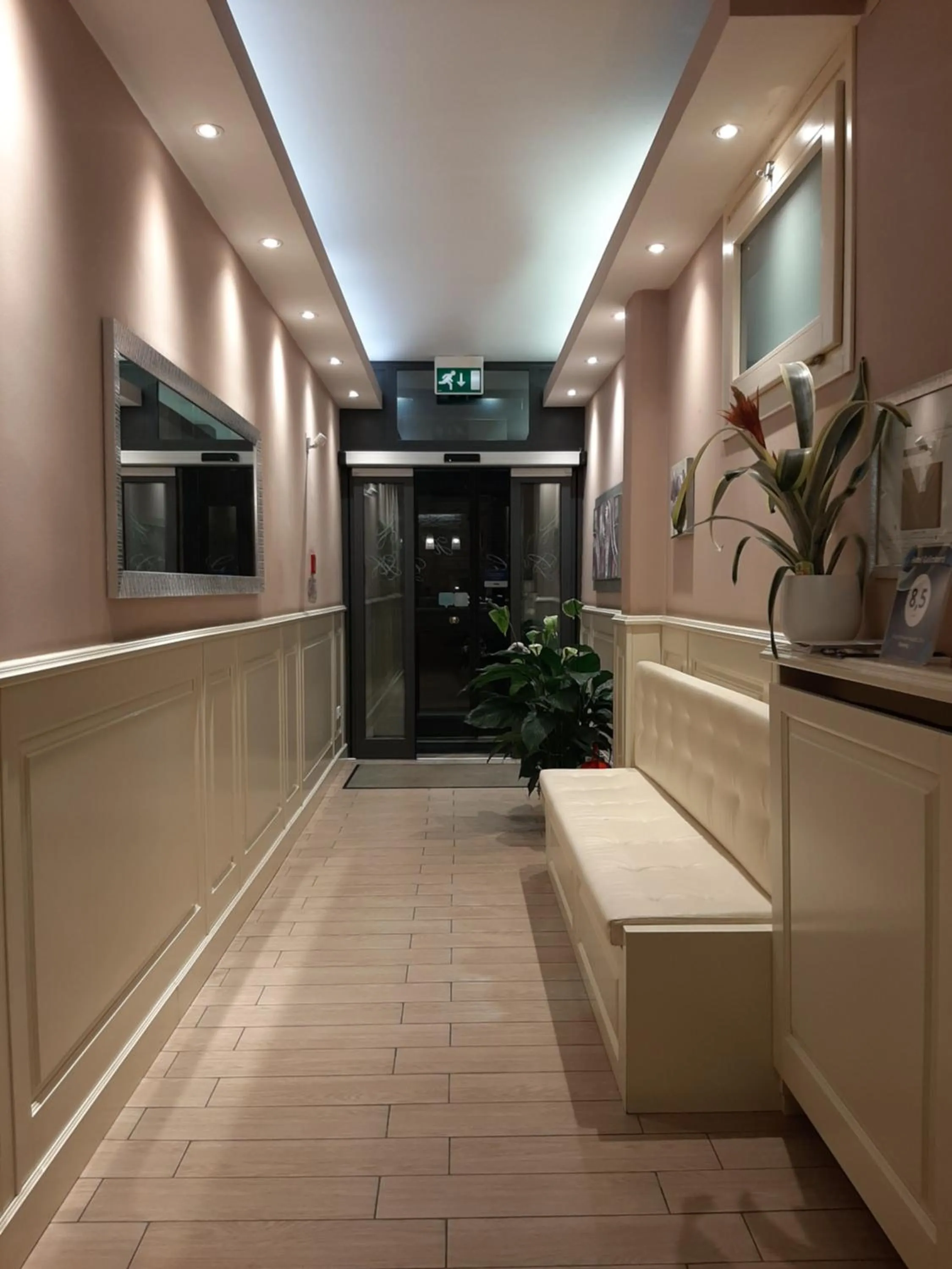 Lobby or reception in Hotel Galimberti