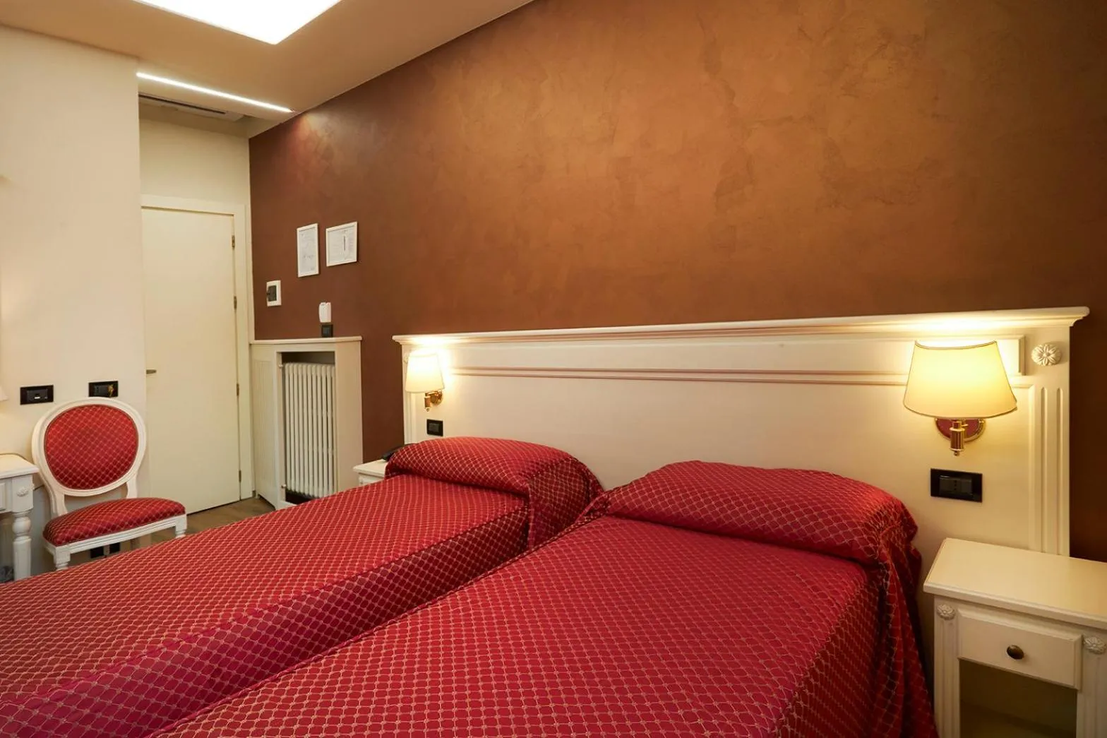 Bed in Hotel Galimberti