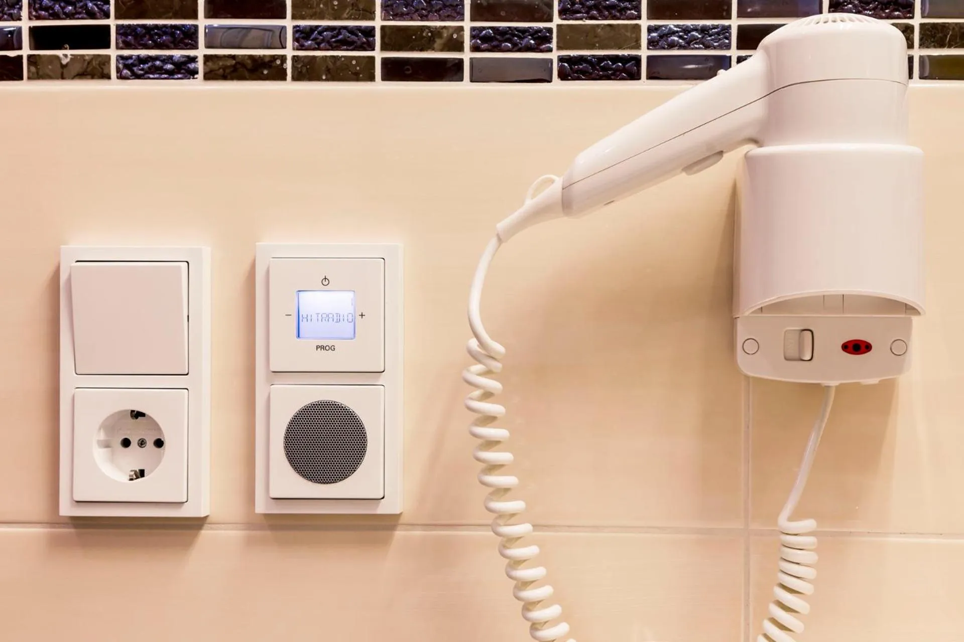 Decorative detail in Pension Anna