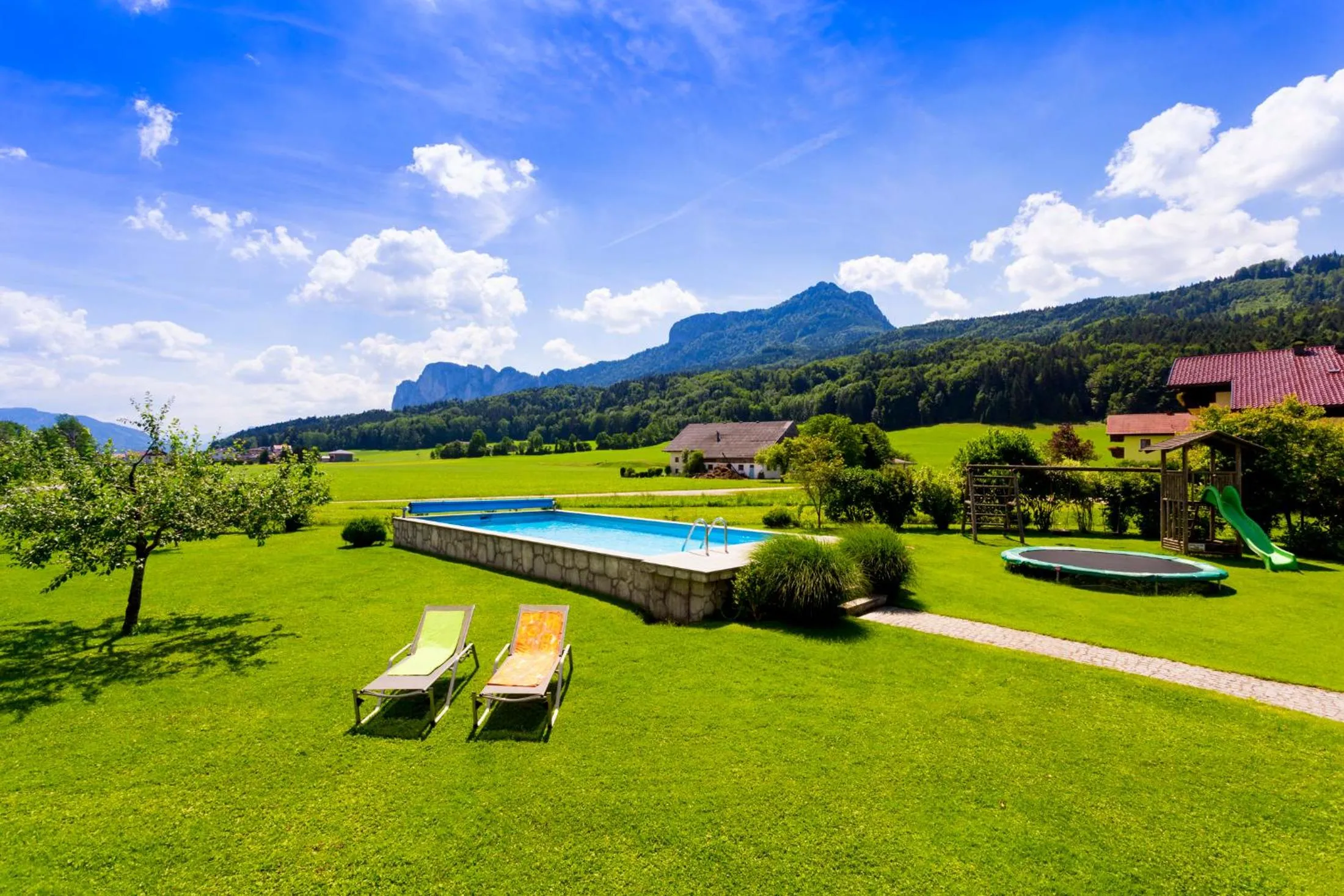 Garden in Pension Anna