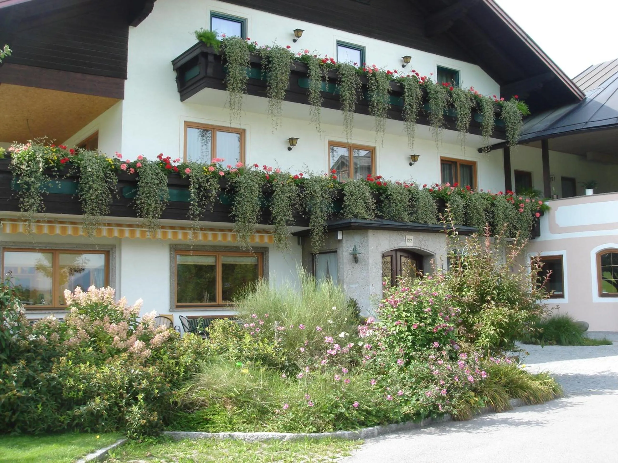 Facade/entrance in Pension Anna