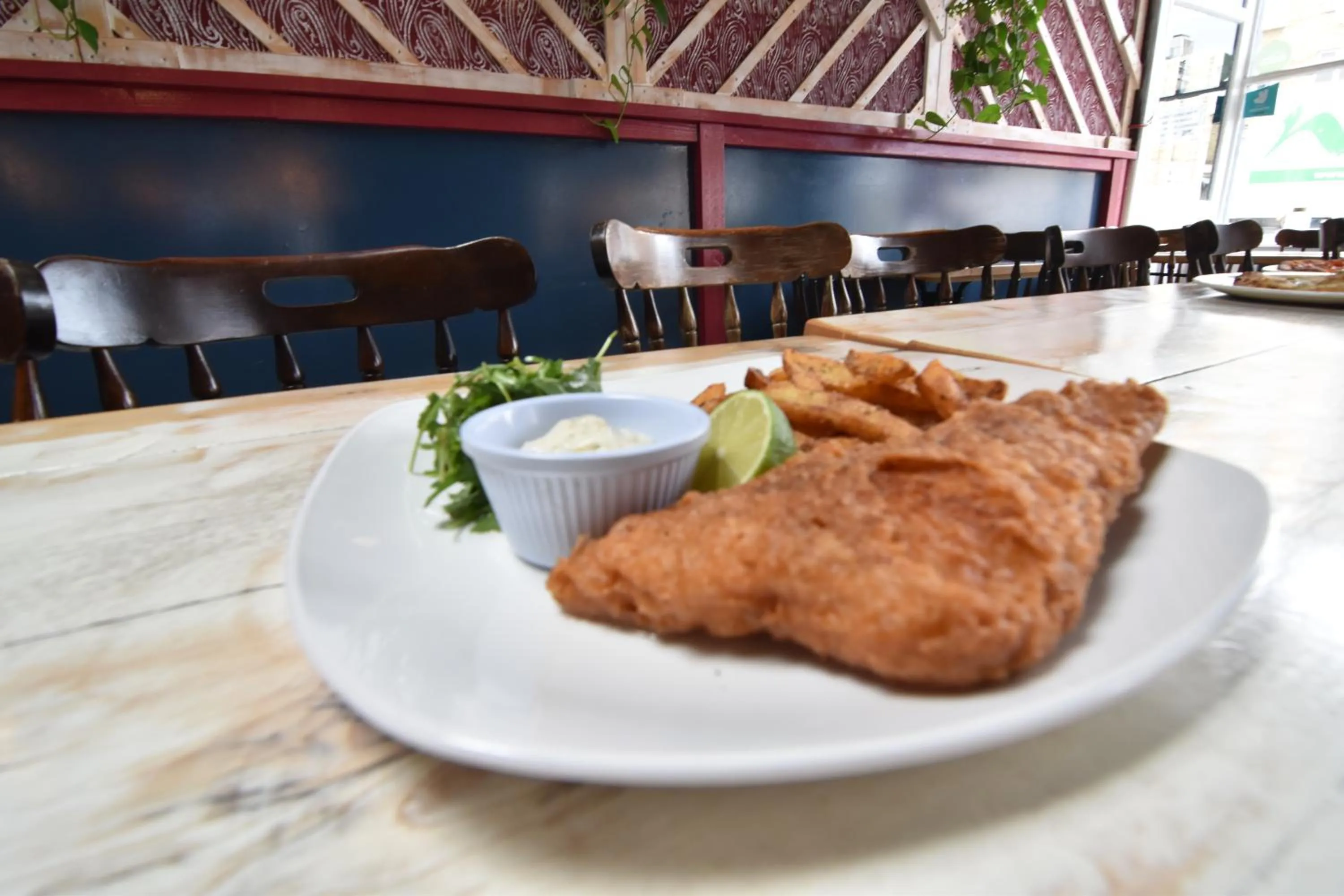 Food close-up in New Market Ale House