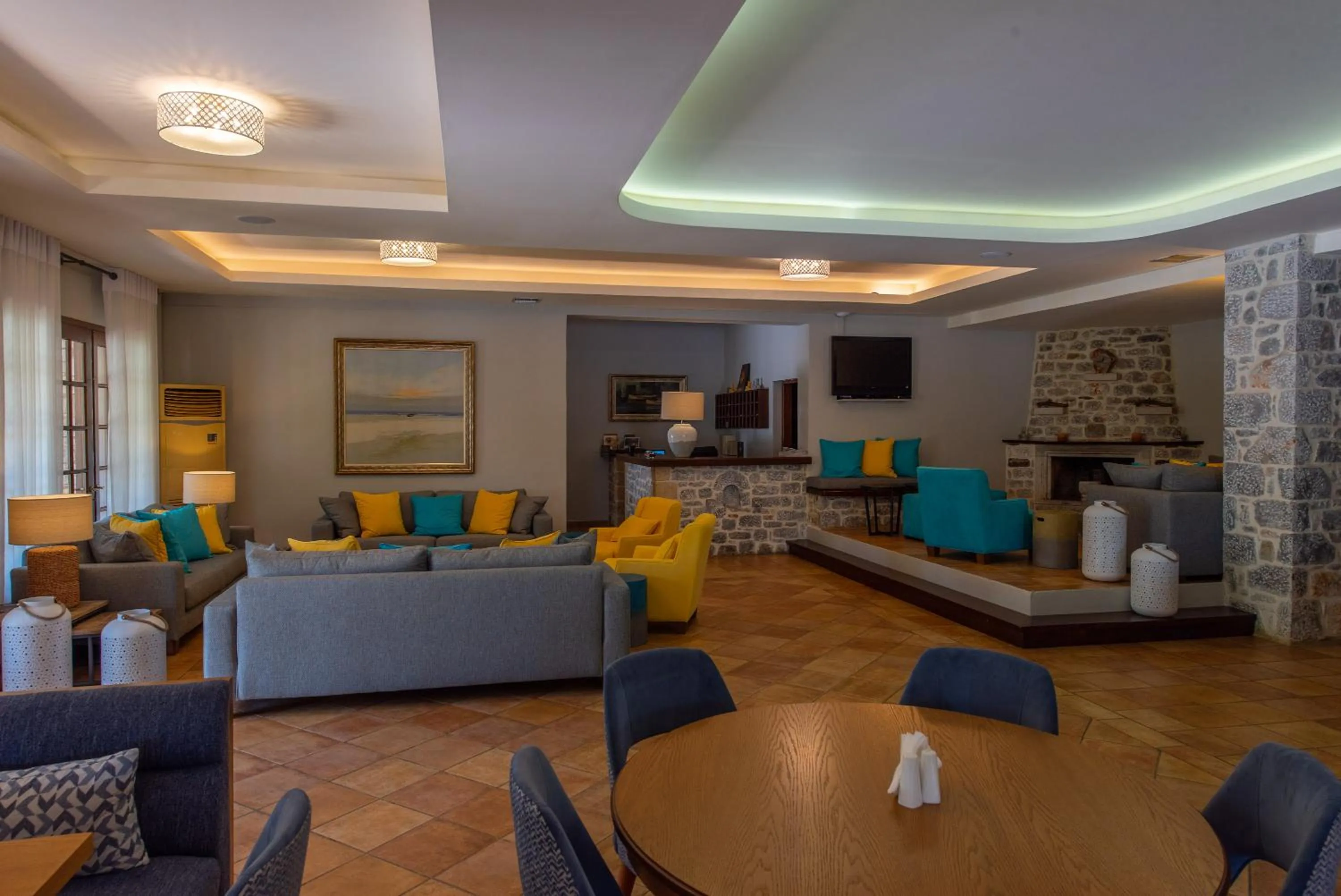 Lobby or reception in Kastro Maini
