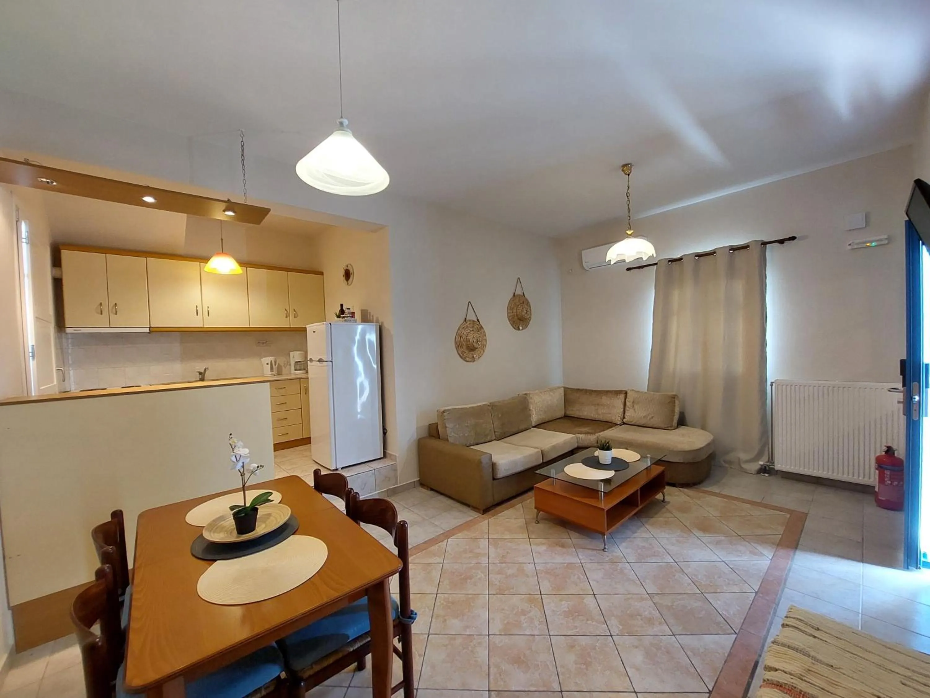 Seating area, Bed in Vira Vivere Houses