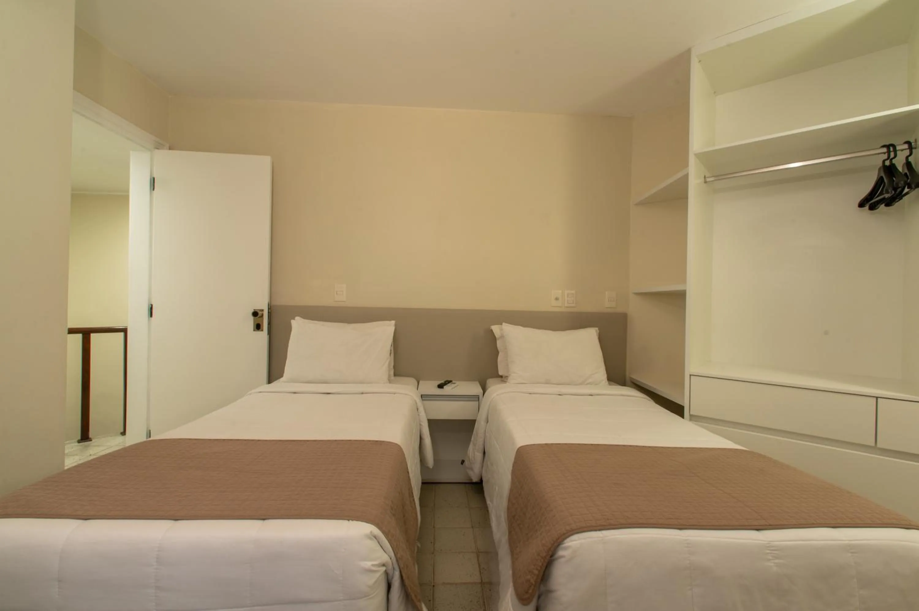 Bed in Jatiúca Suites Resort by Slaviero Hotéis