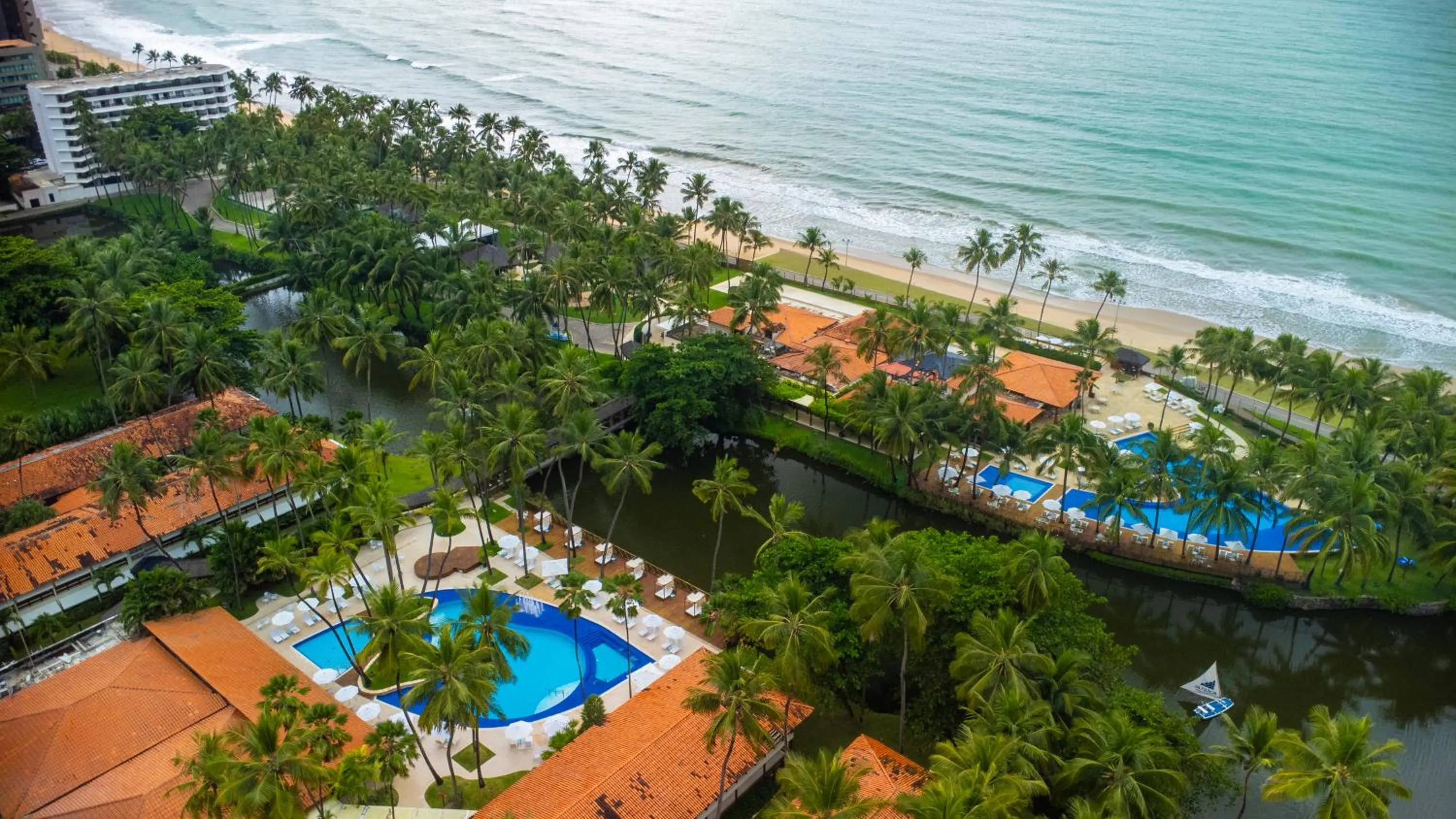 Bird's eye view in Jatiúca Suites Resort by Slaviero Hotéis