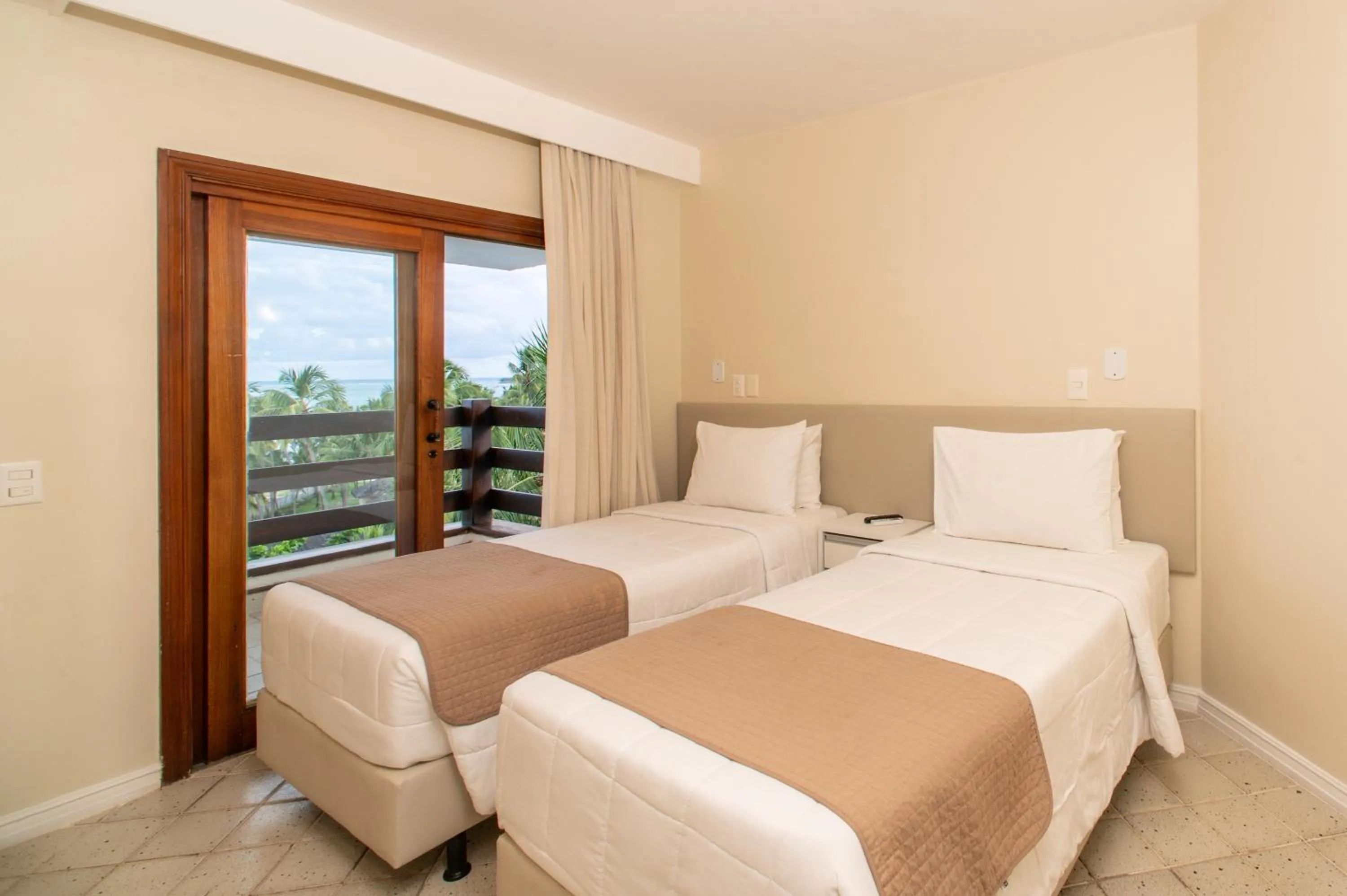 Bed in Jatiúca Suites Resort by Slaviero Hotéis