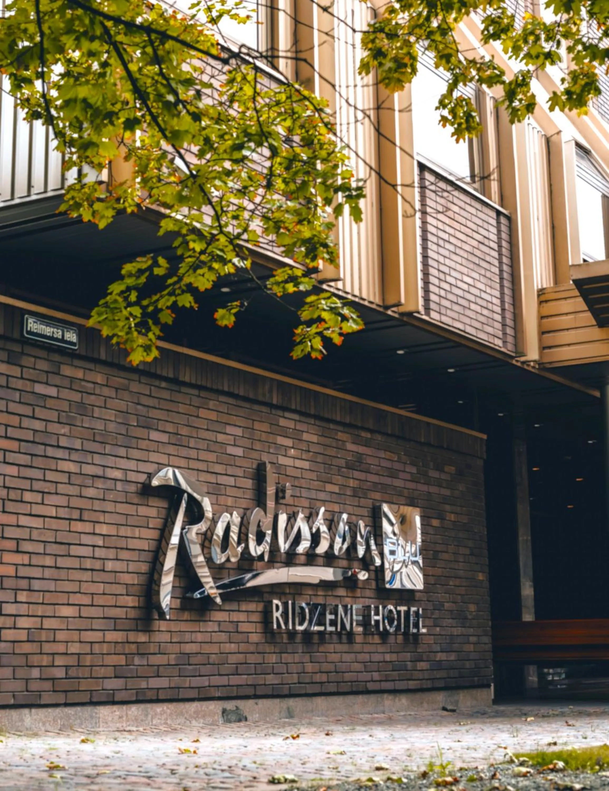 Property building in Radisson Blu Ridzene Hotel, Riga