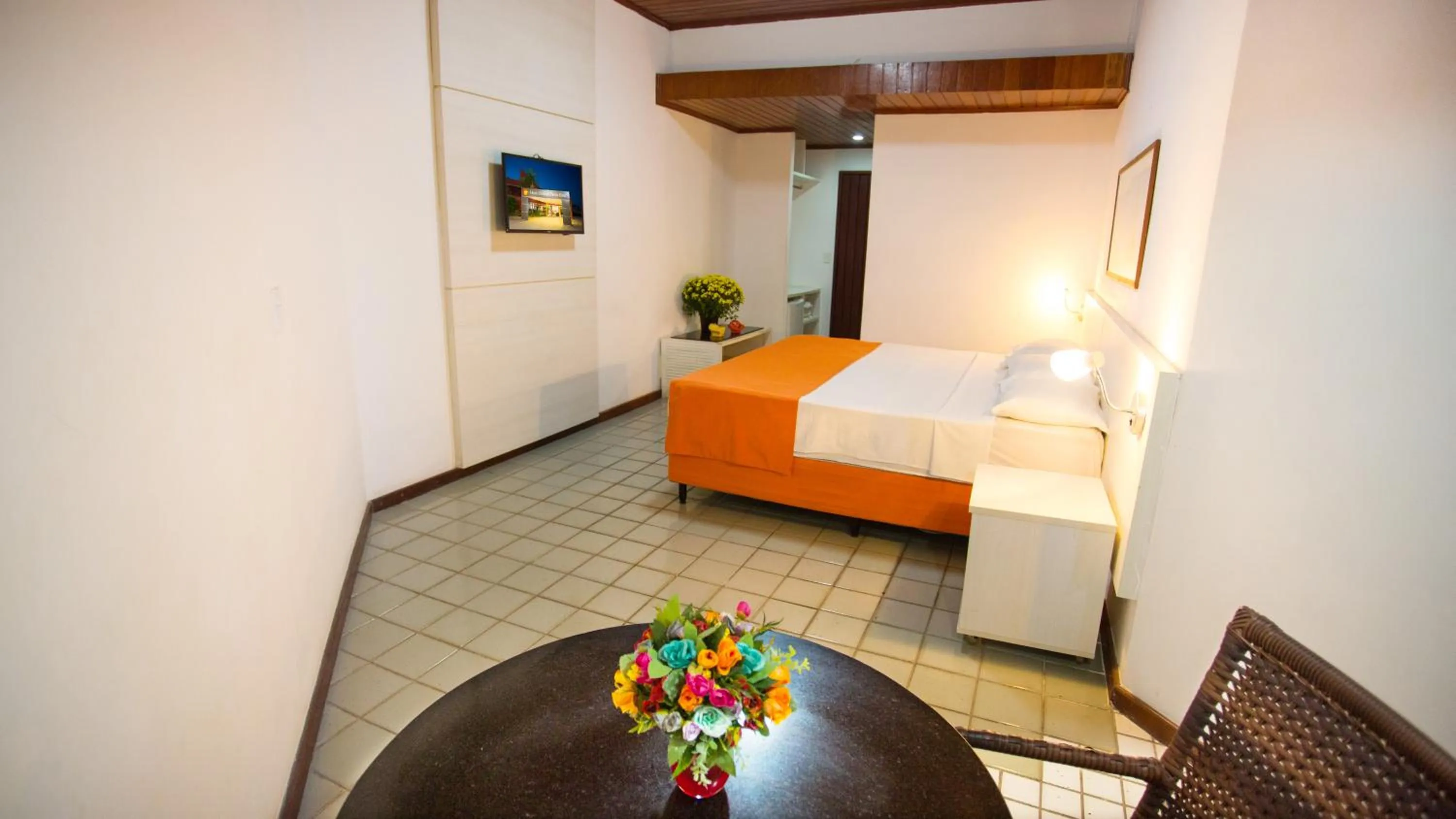 Bedroom, Bed in Monte Pascoal Praia Hotel