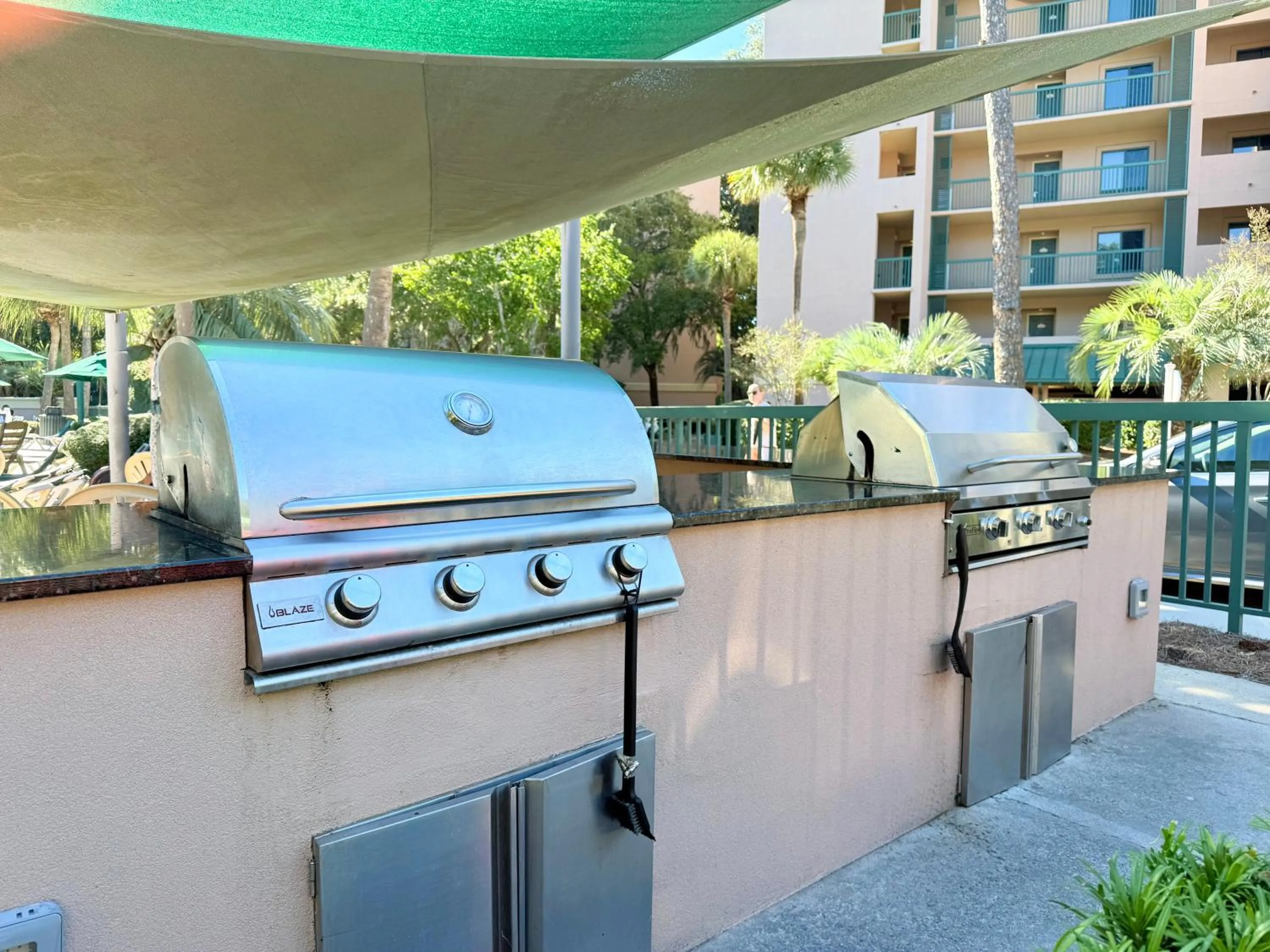 BBQ facilities in Waterside by Spinnaker Resorts
