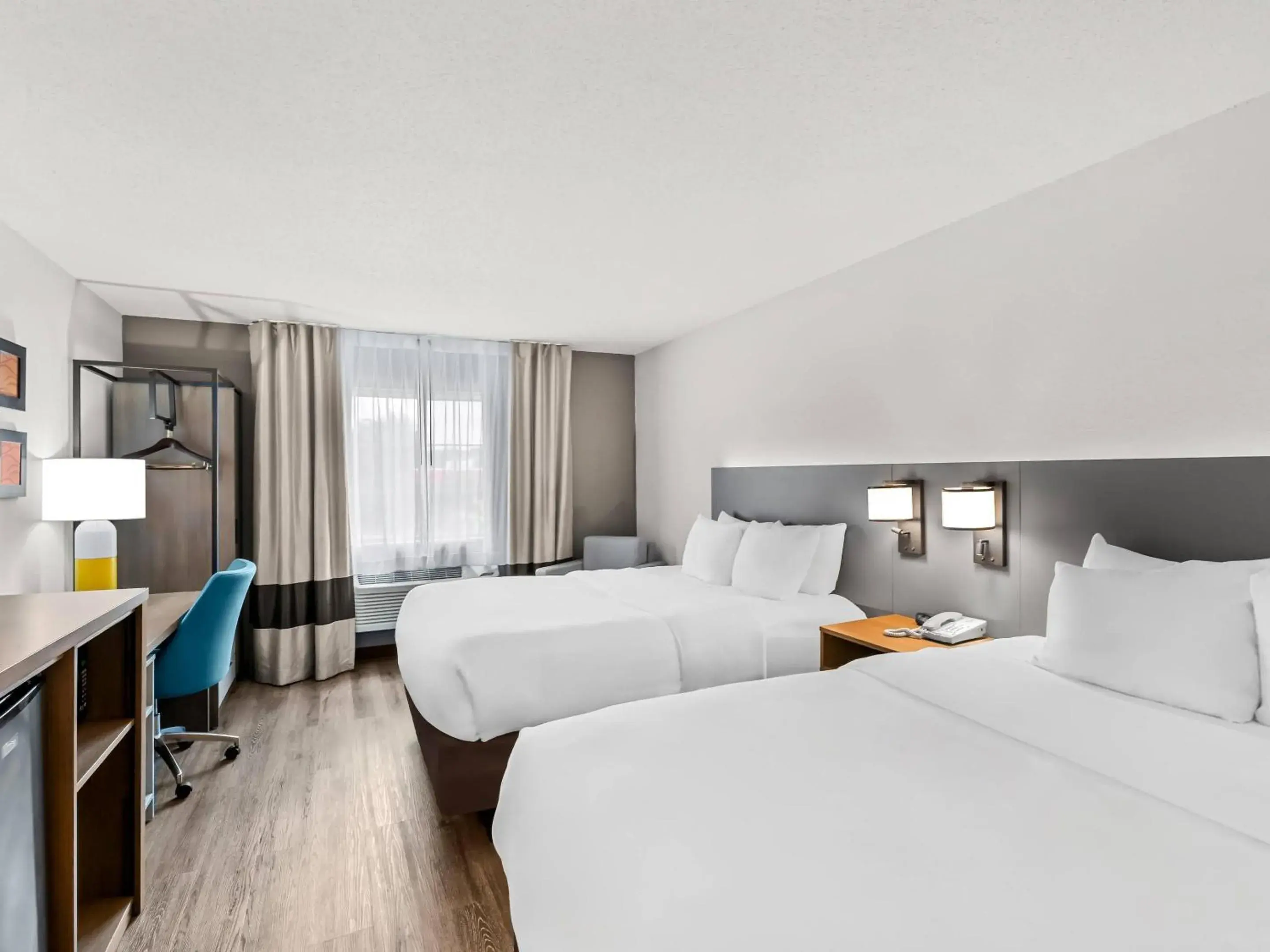 Standard Queen Room with Two Queen Beds - Non-Smoking in Comfort Inn & Suites Bellevue - Omaha Offutt AFB Standard Queen Room with Two Queen Beds - Non-Smoking in Comfort Inn & Suites Bellevue - Omaha Offutt AFB