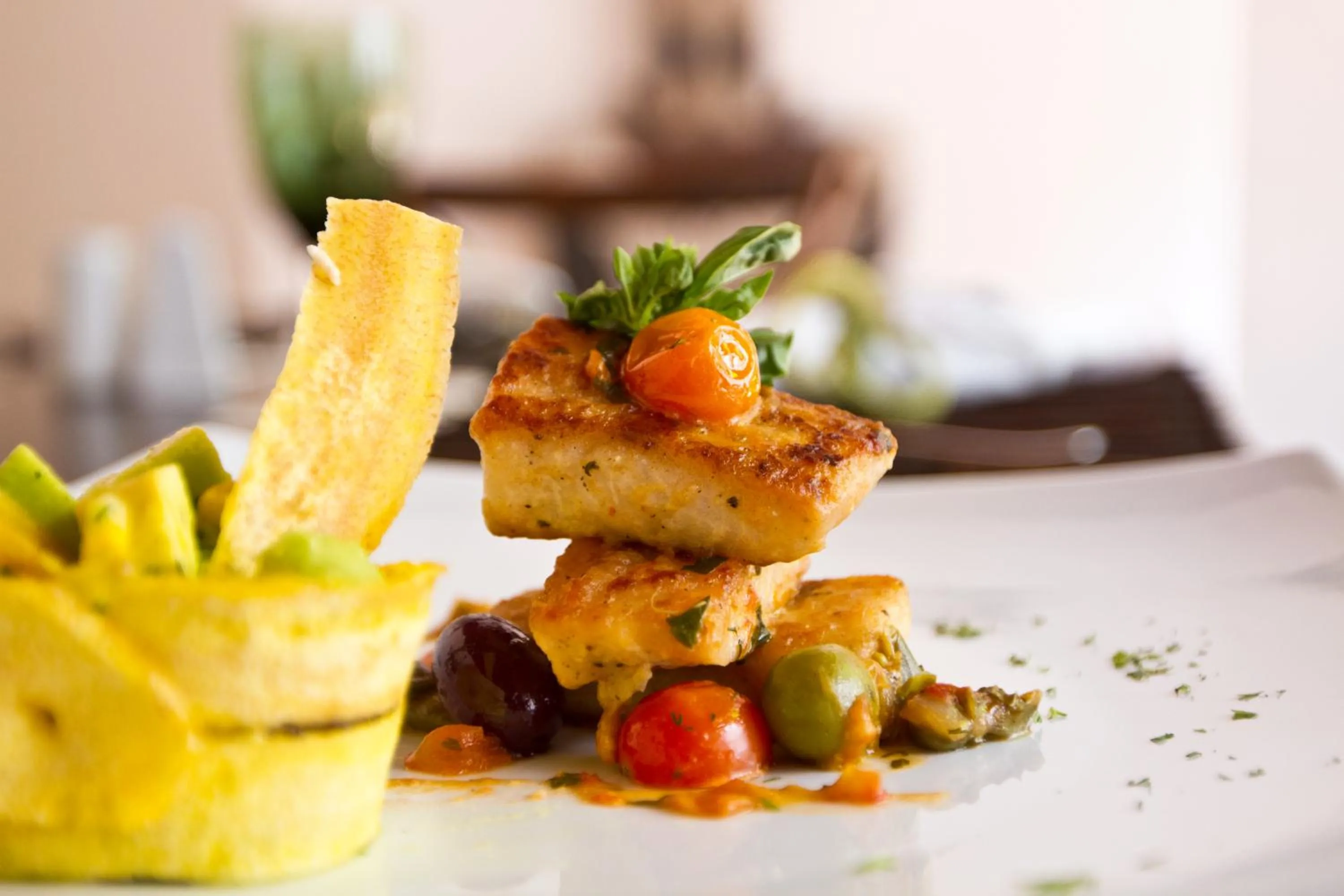 Food and drinks in Hotel Quadrifolio