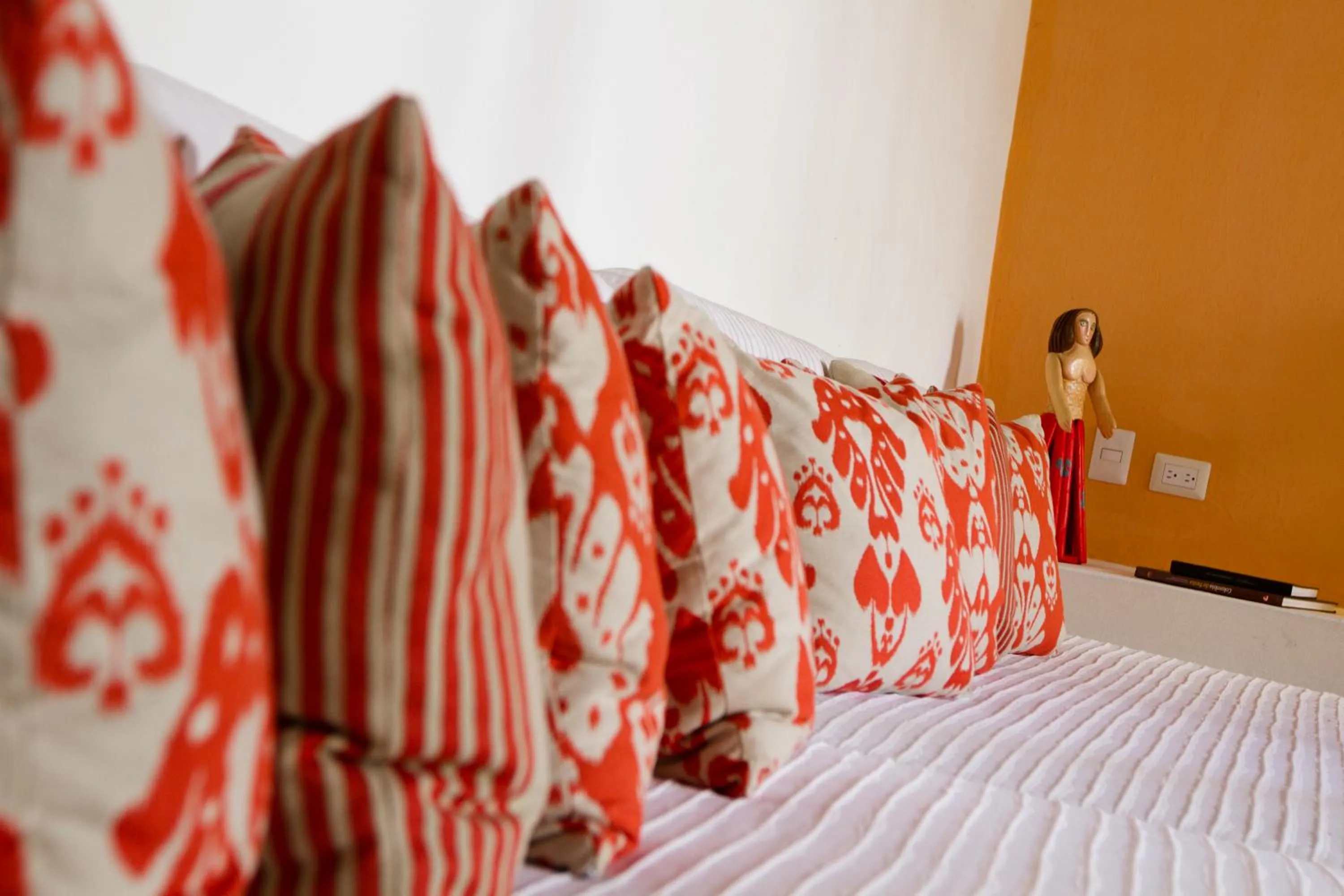 Bed in Hotel Quadrifolio