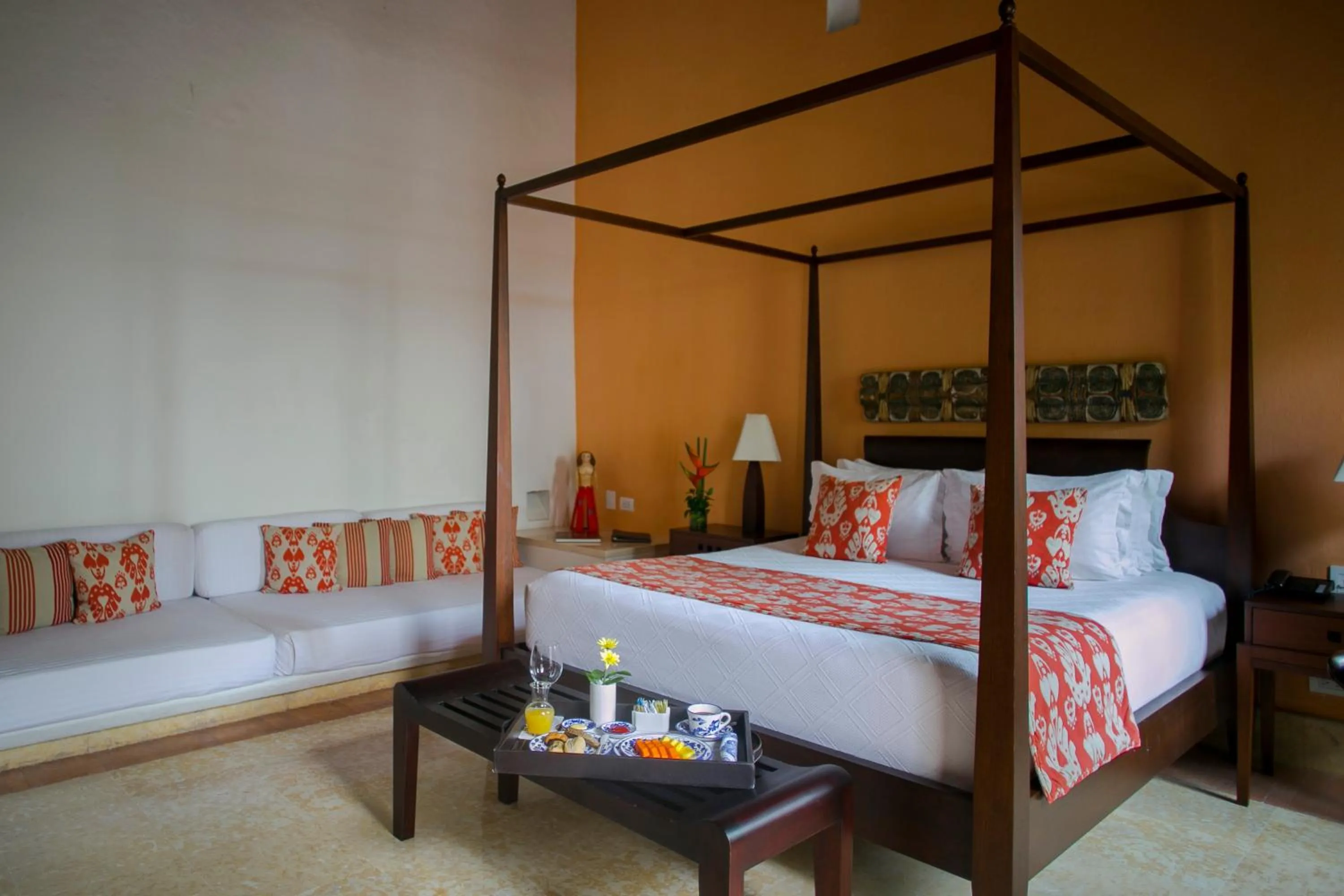 Bed in Hotel Quadrifolio