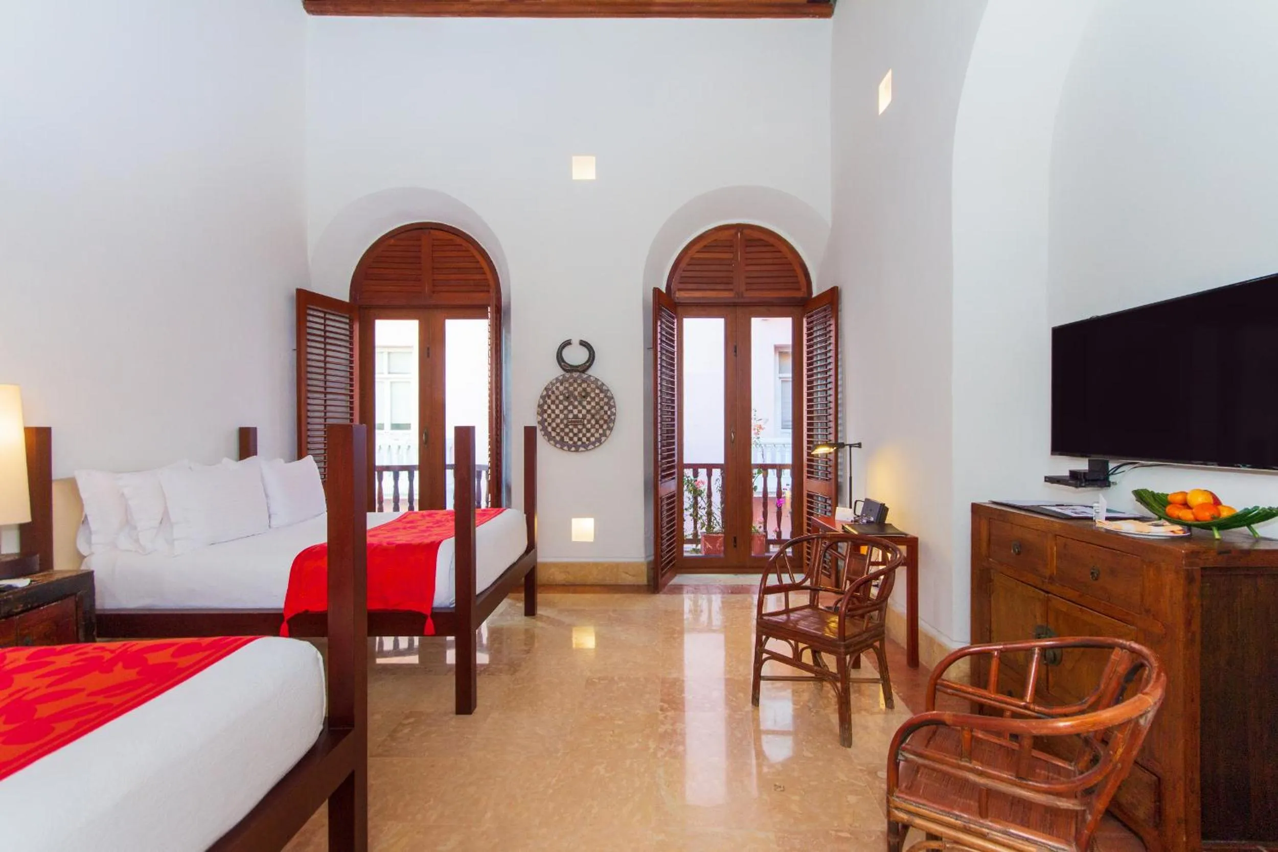 Bed in Hotel Quadrifolio