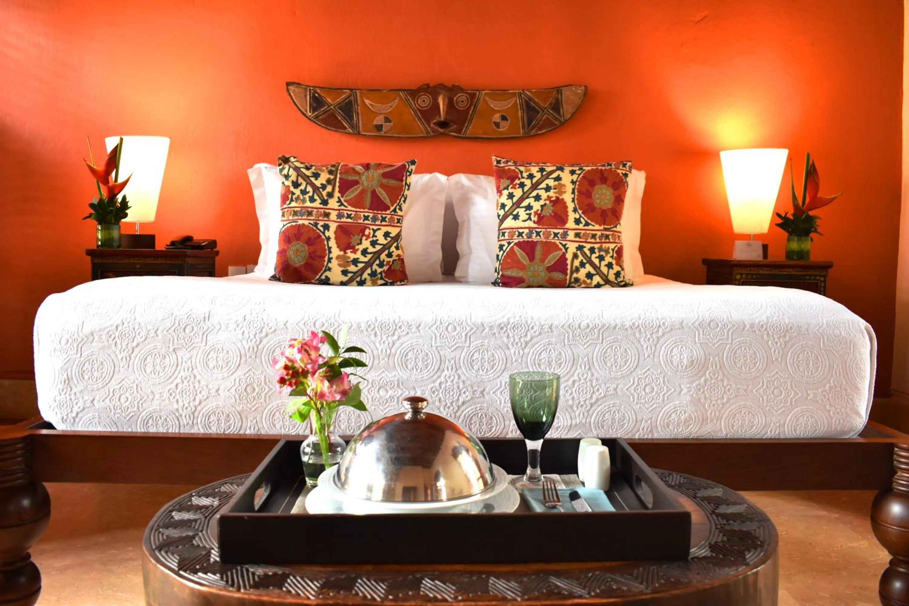 Bed in Hotel Quadrifolio