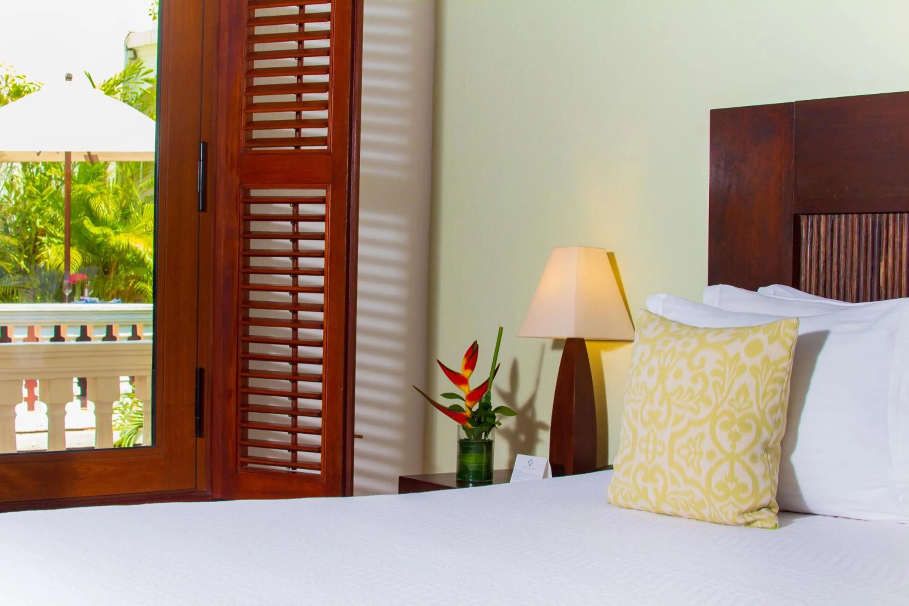 Bed in Hotel Quadrifolio