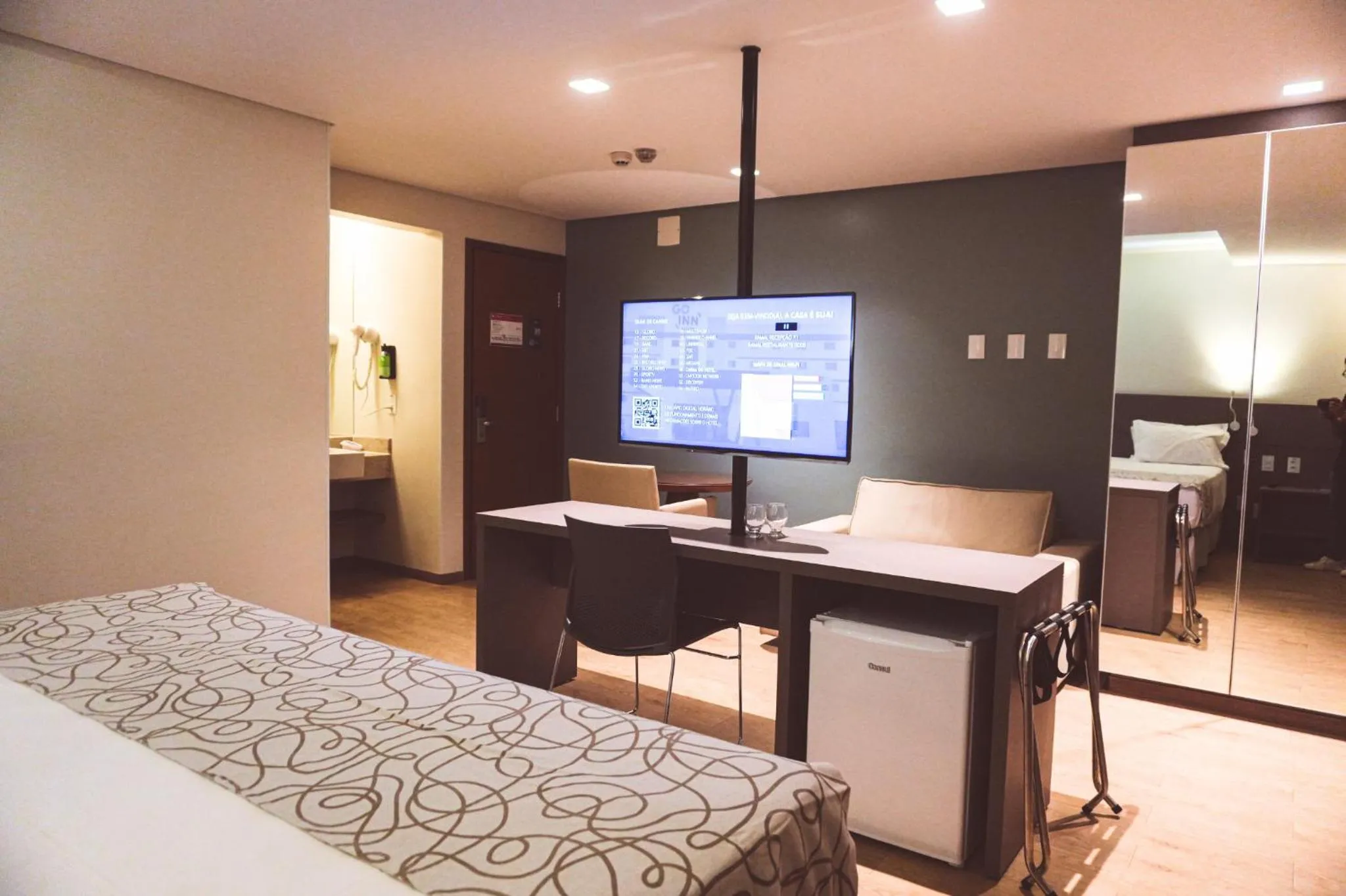 Bedroom, Bed in Go Inn Catalão