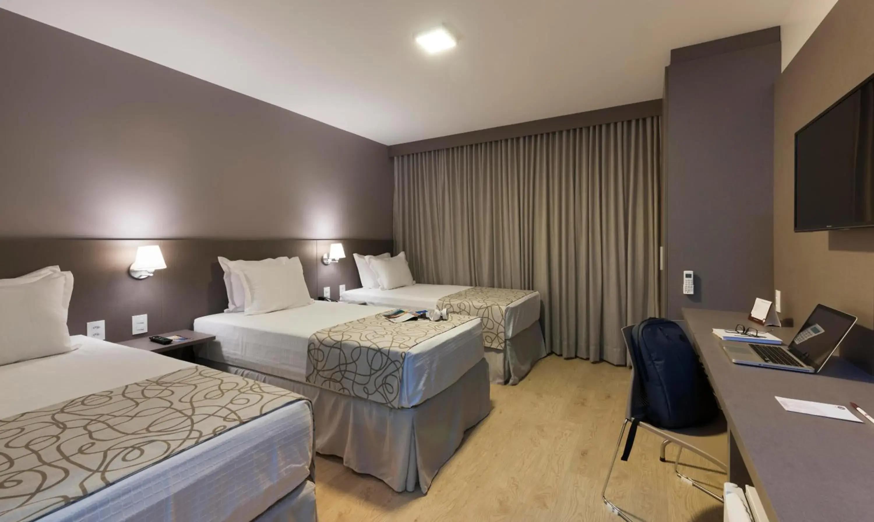 Deluxe Triple Room - single occupancy in Go Inn Catalão Deluxe Triple Room - single occupancy in Go Inn Catalão