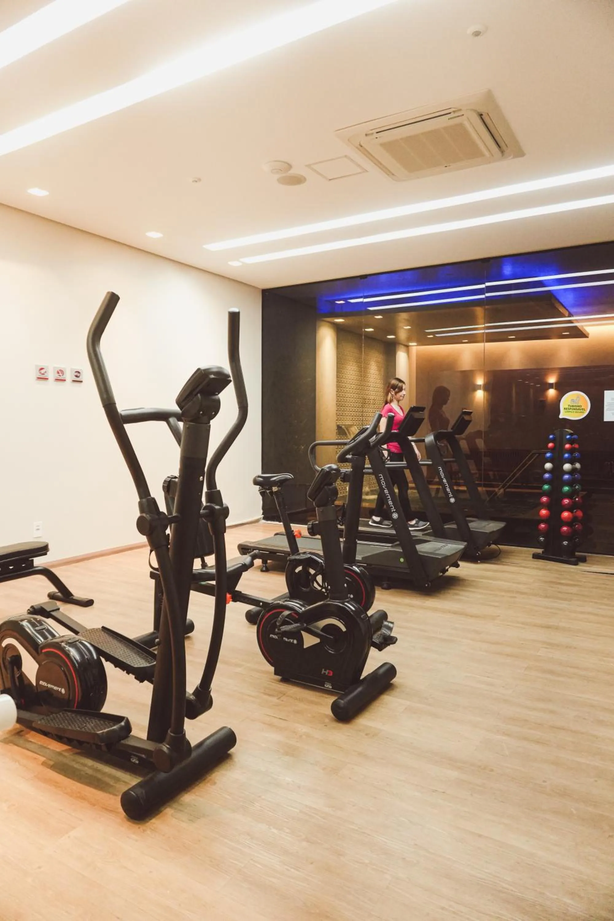 Fitness centre/facilities in Go Inn Catalão