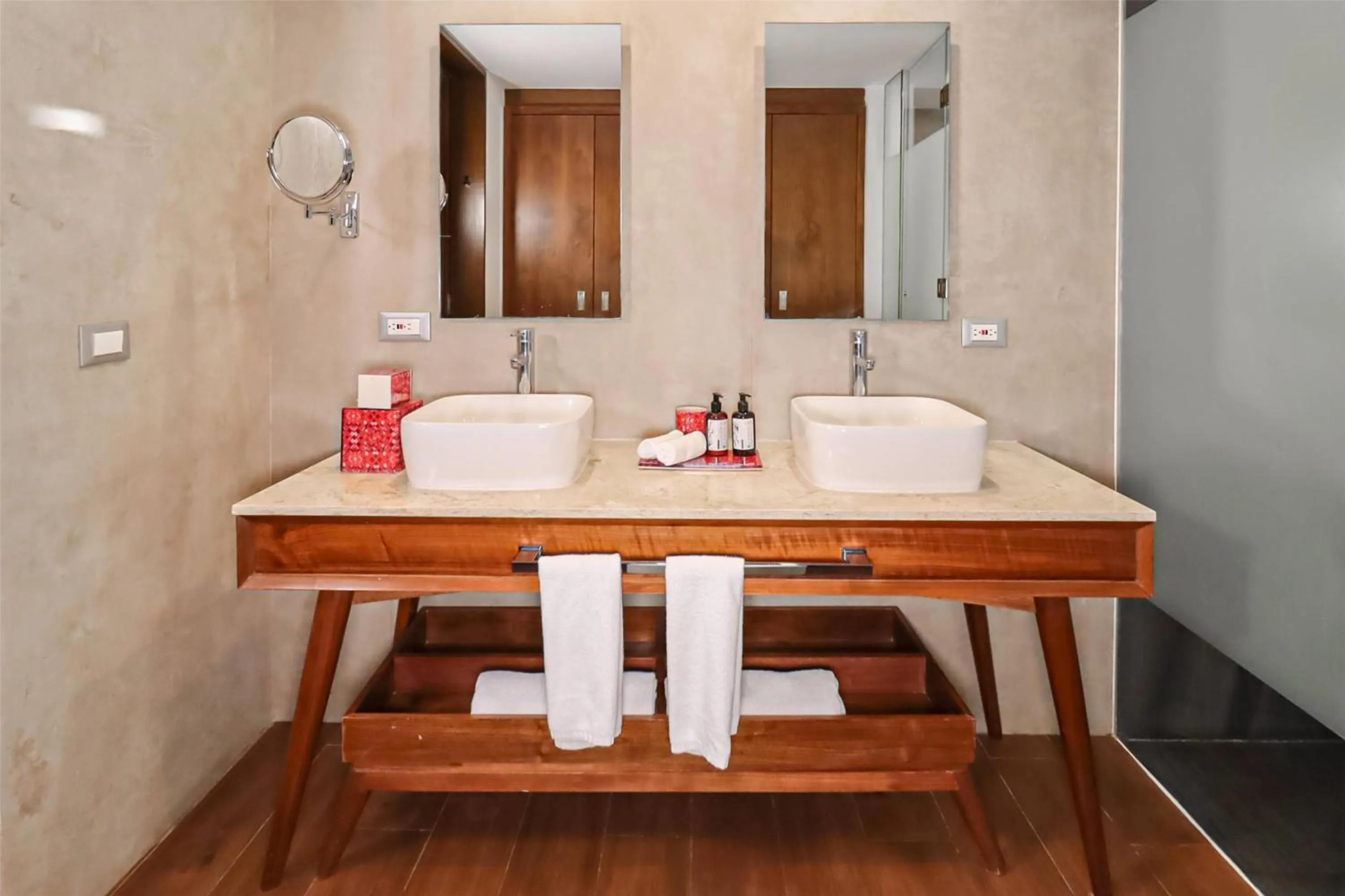 Bathroom in The Fives Downtown Hotel & Residences, Curio Collection by Hilton