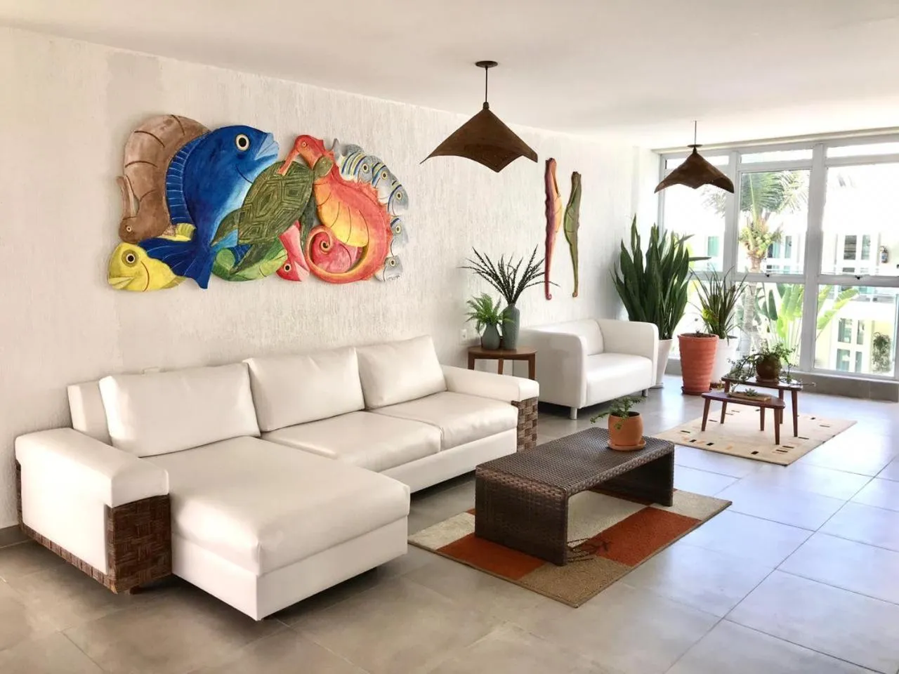 Living room in Hotel Vivenda dos Corais