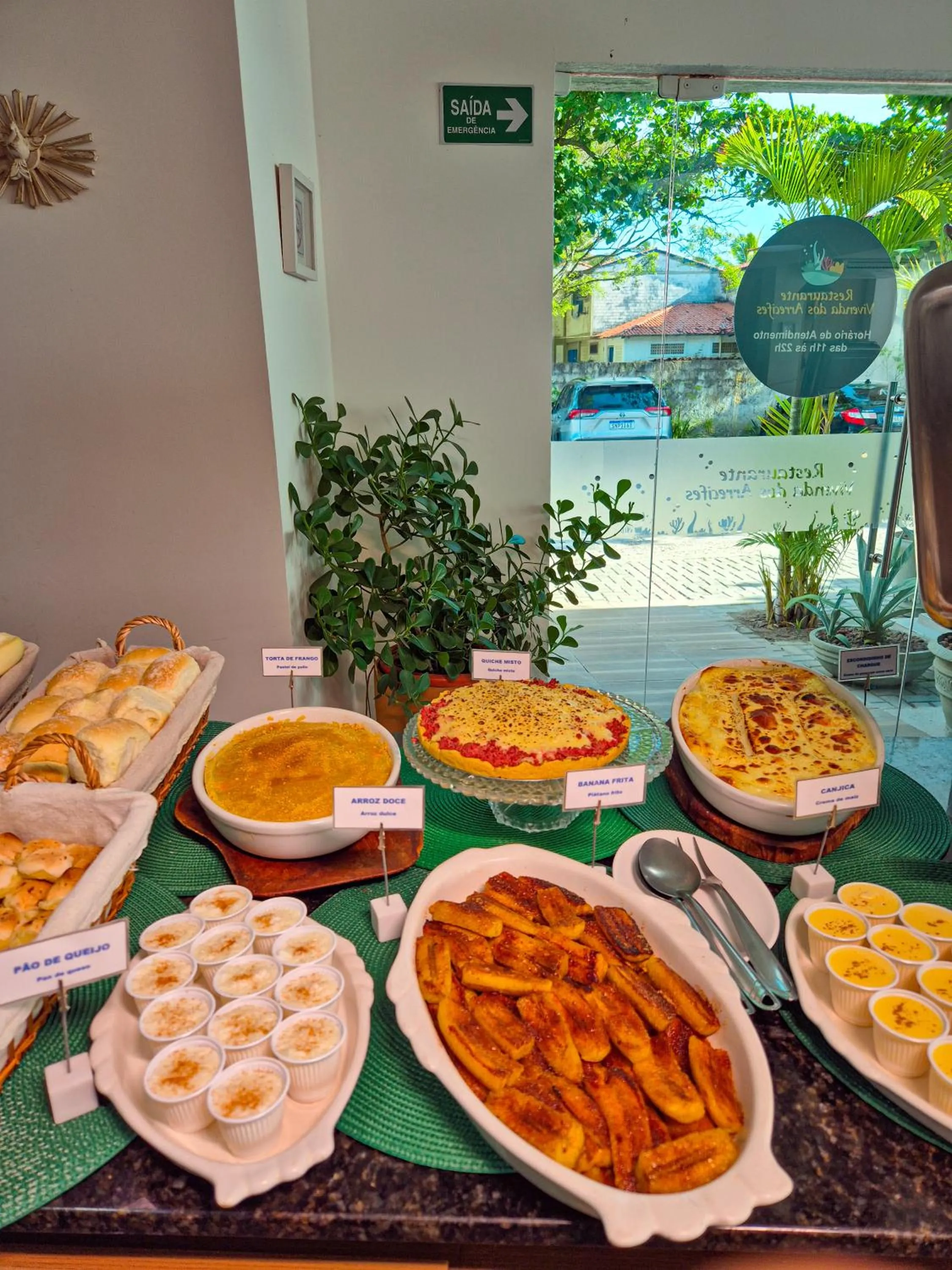 Breakfast in Hotel Vivenda dos Corais