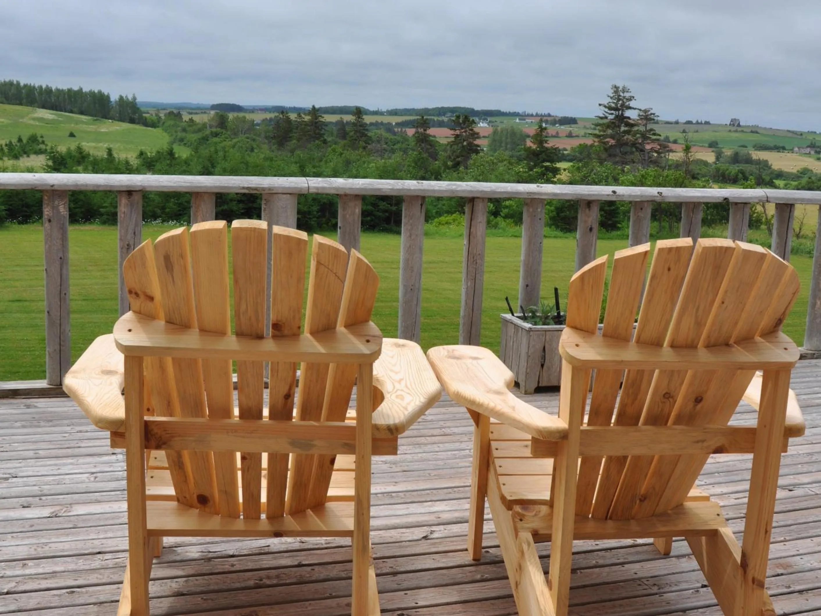 Natural landscape in Powley's Wild Goose Lodge