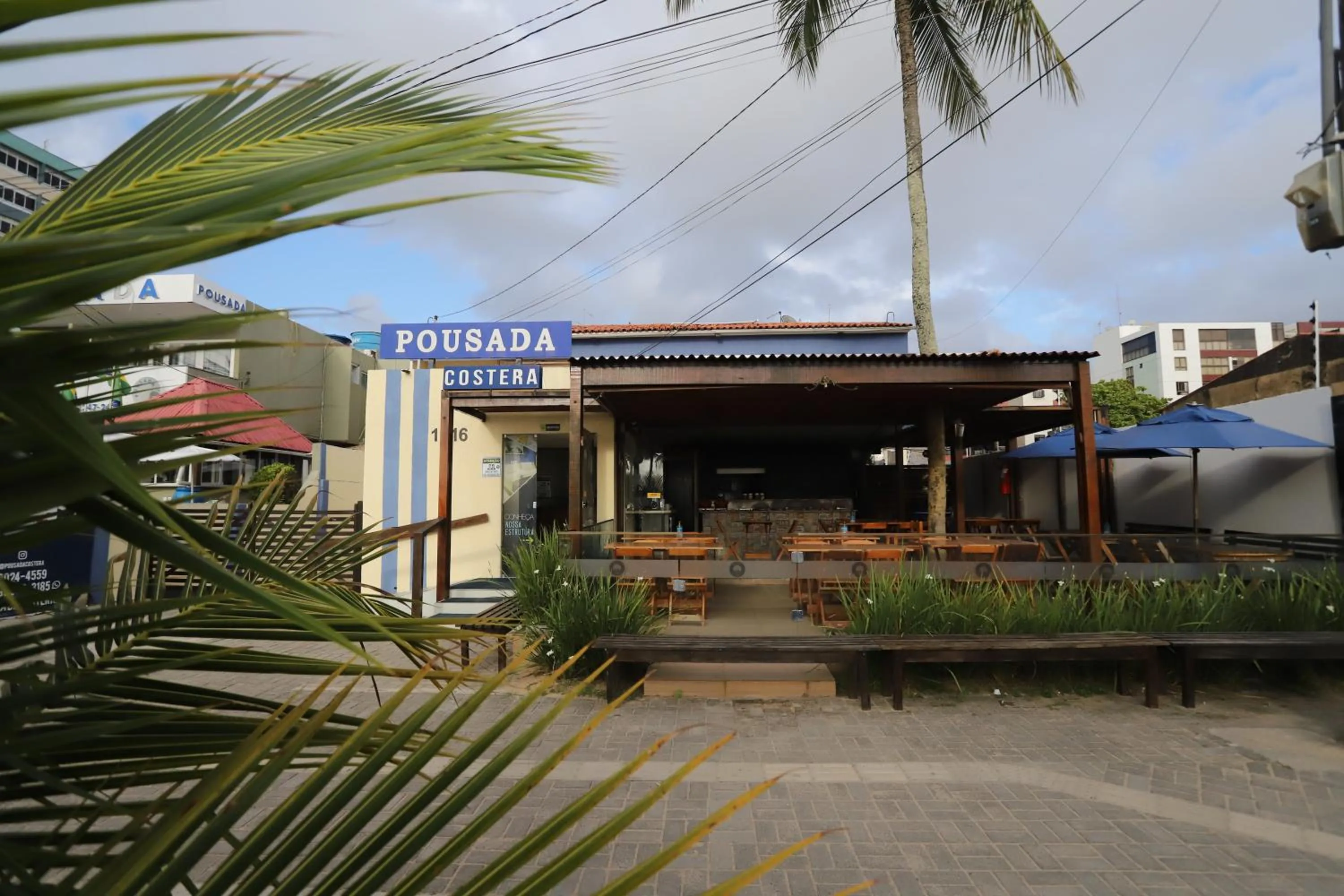 Facade/entrance in Pousada Costera