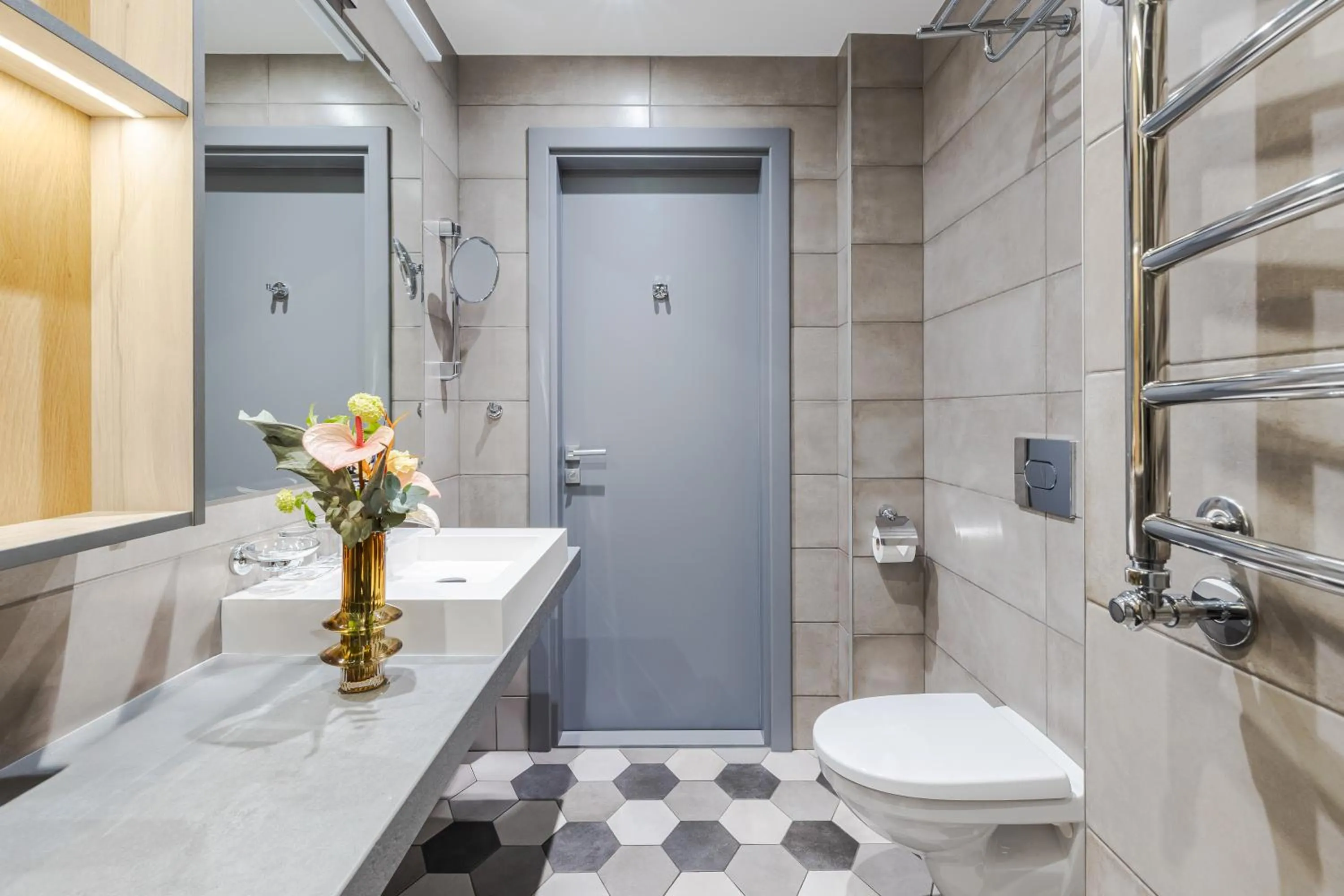 Bathroom in Eurostars Metropole