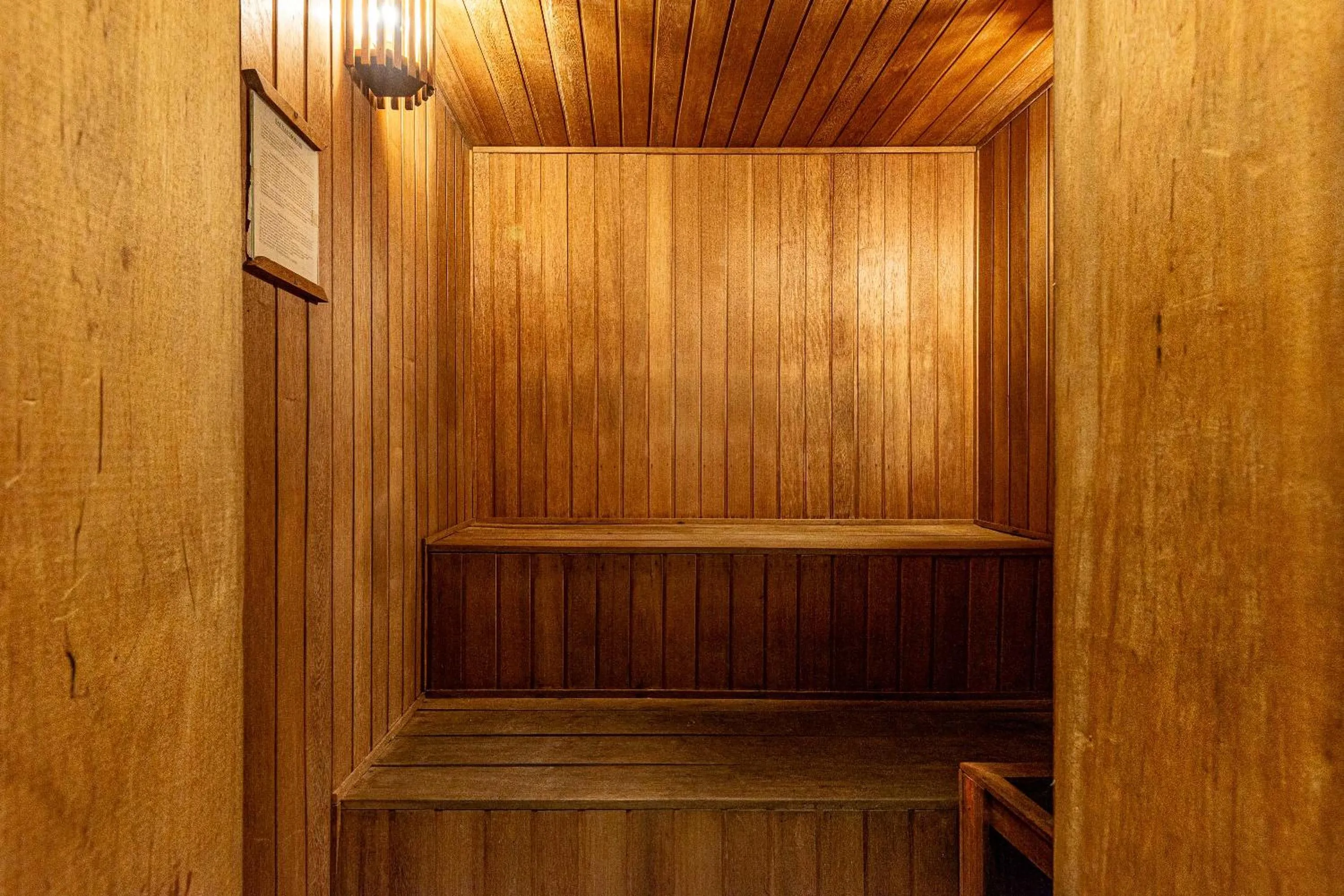 Sauna in Roomo Transamerica Santos Gonzaga
