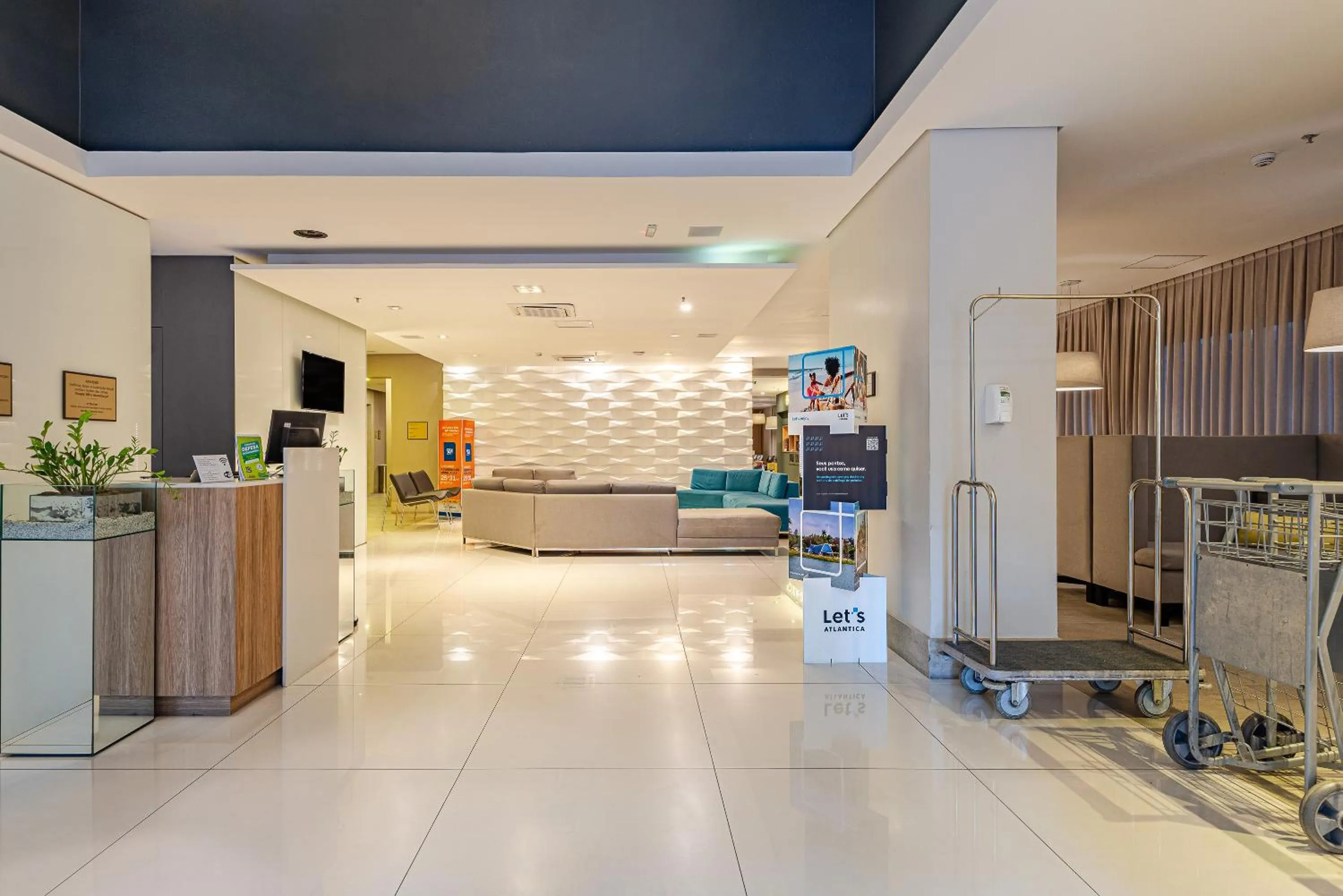 Lobby or reception in Roomo Transamerica Santos Gonzaga