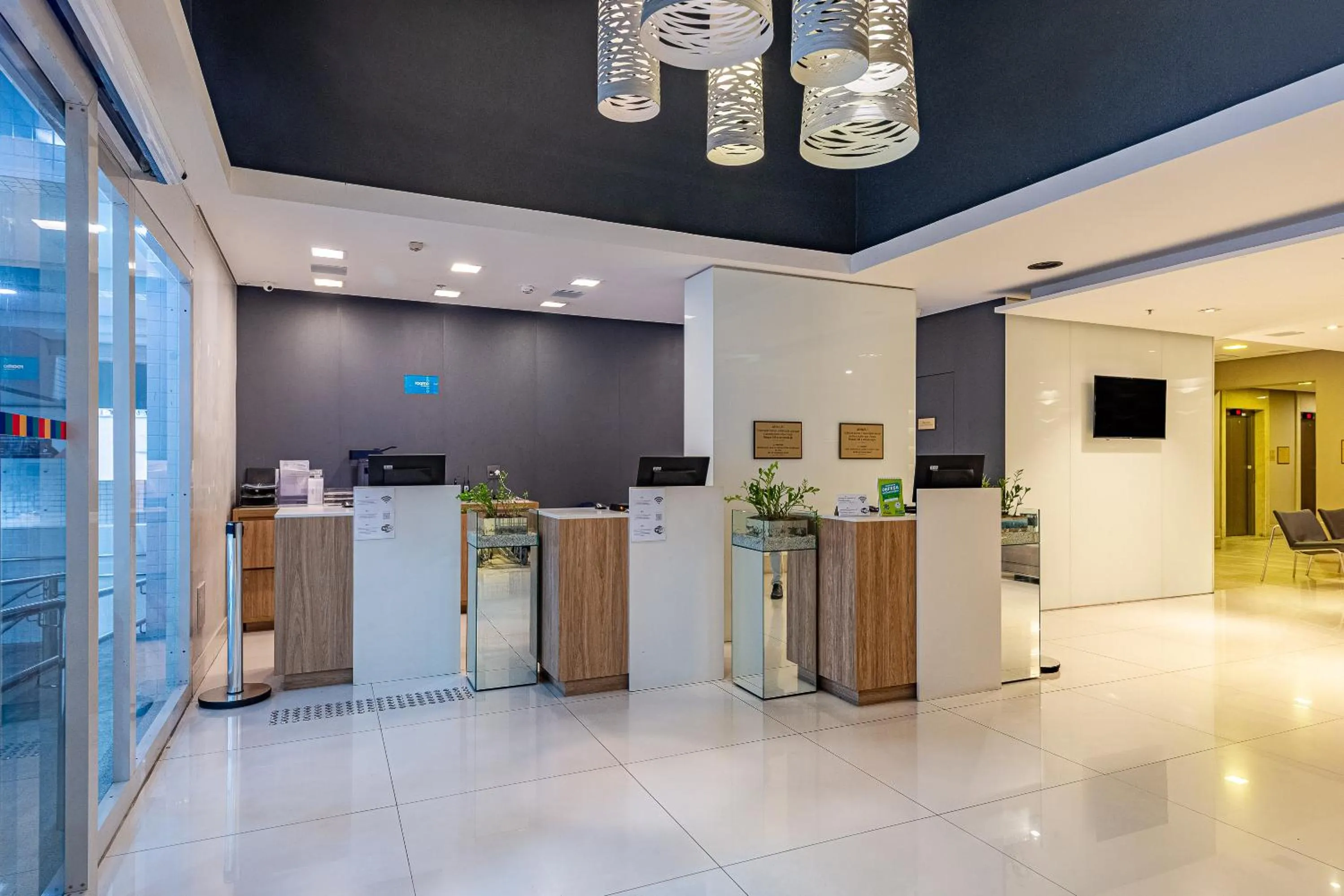 Lobby or reception in Roomo Transamerica Santos Gonzaga