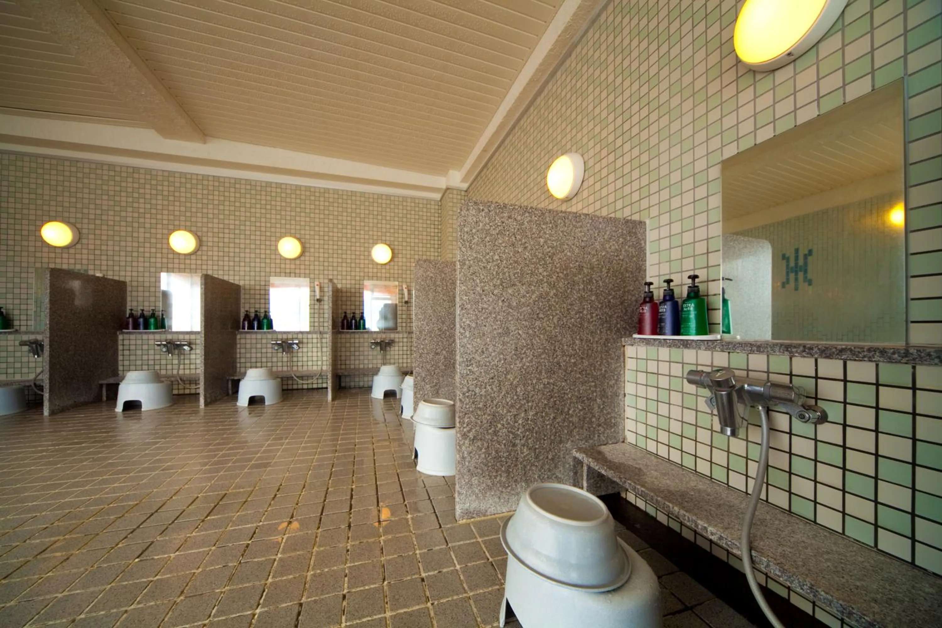 Hot Spring Bath in Hotel Aile