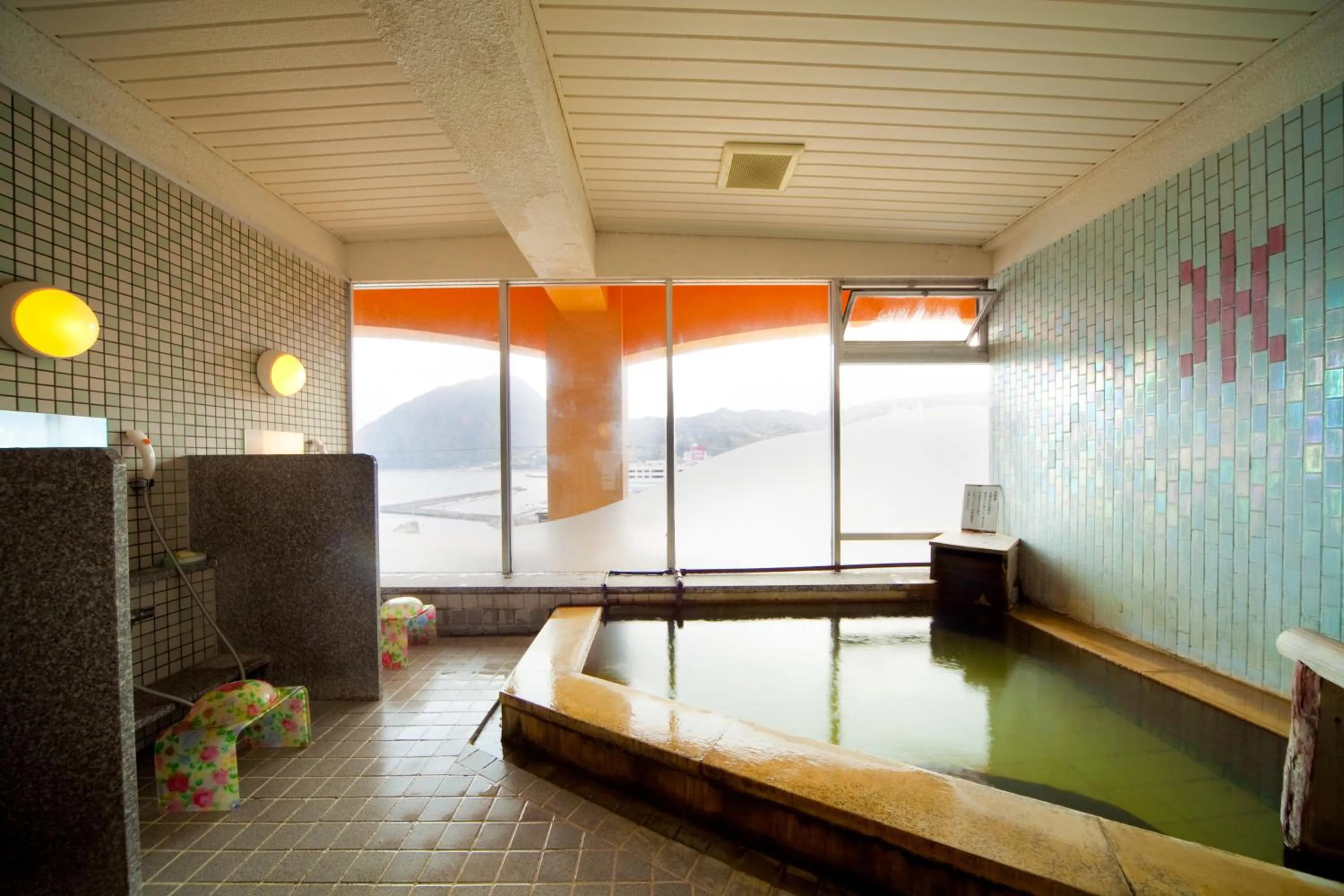 Hot Spring Bath in Hotel Aile