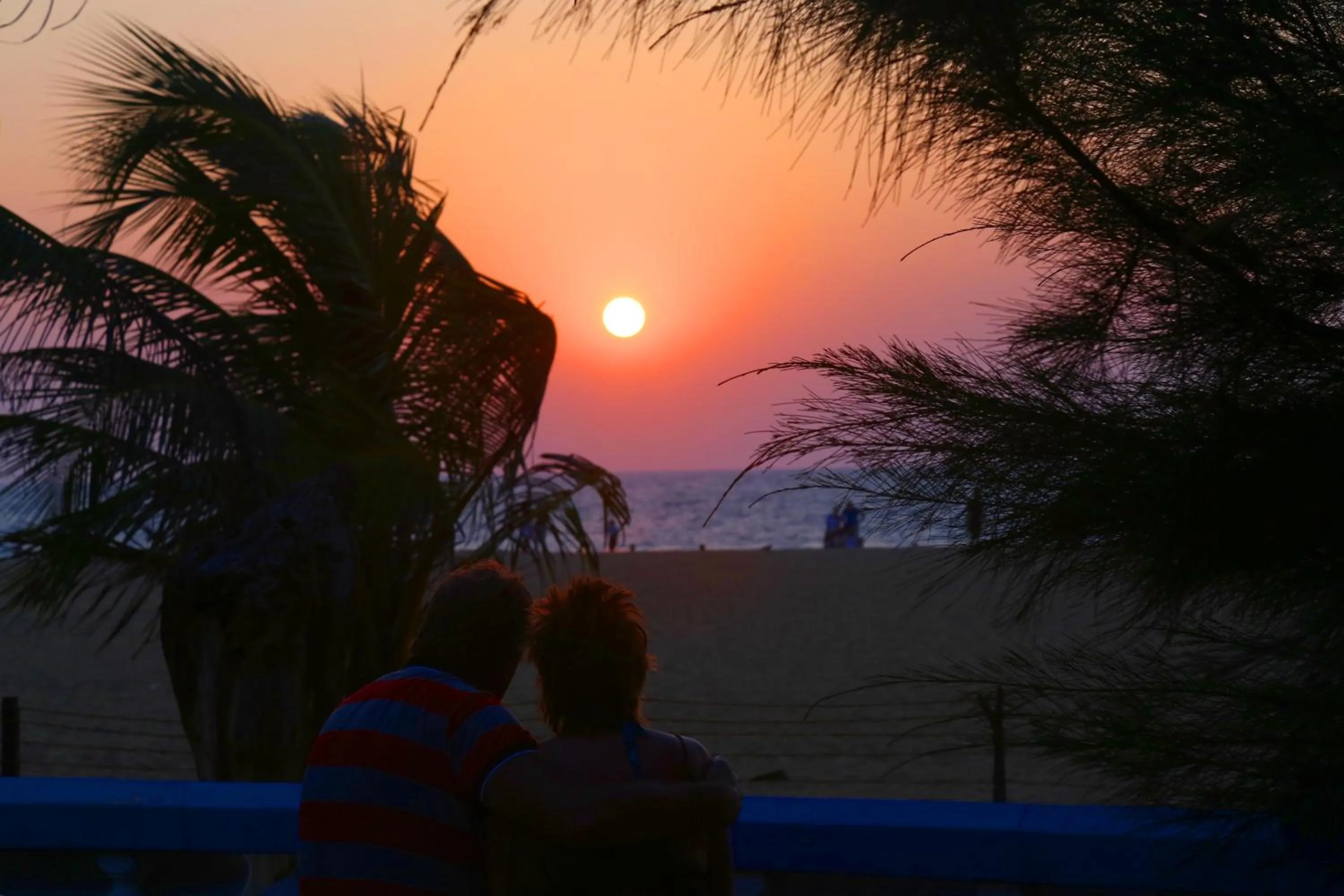 Guests in Topaz Beach Hotel