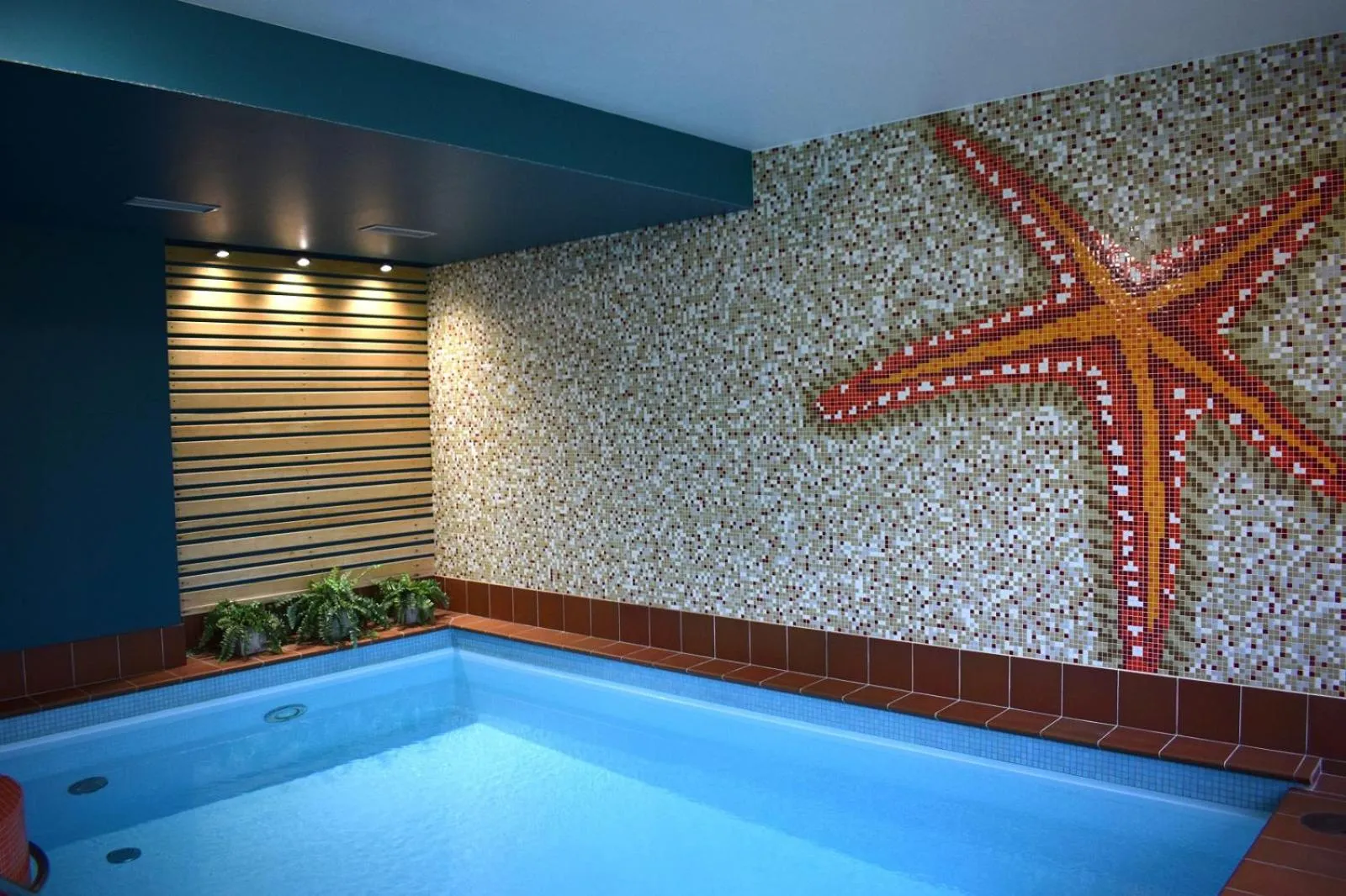 Swimming pool in Amber Sea Hotel & SPA