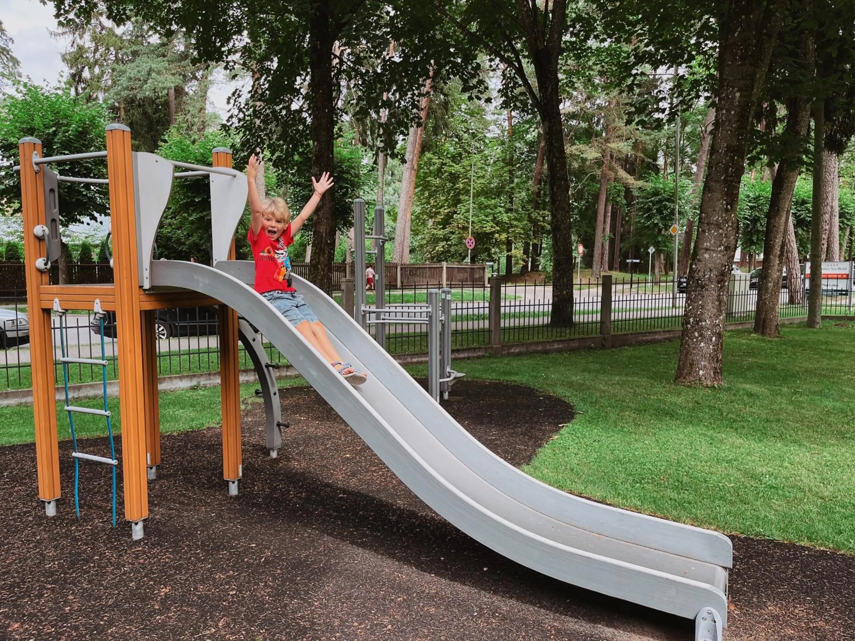 Children play ground in Amber Sea Hotel & SPA