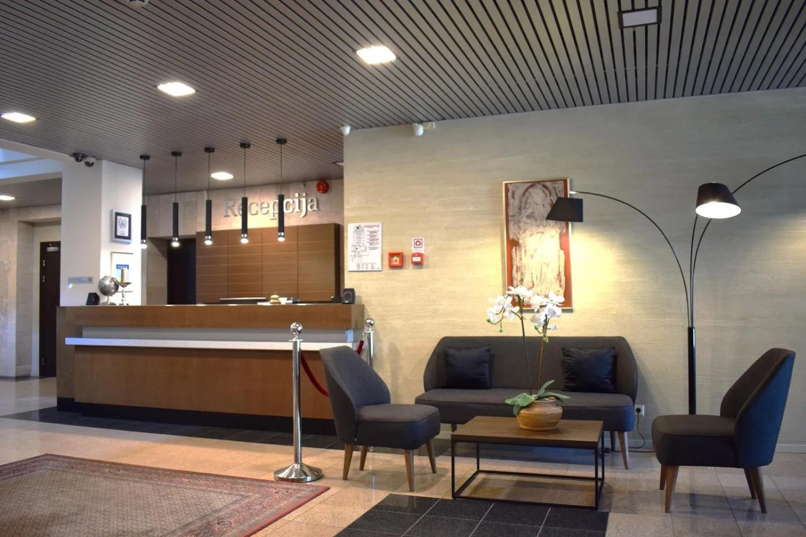 Lobby or reception in Amber Sea Hotel & SPA