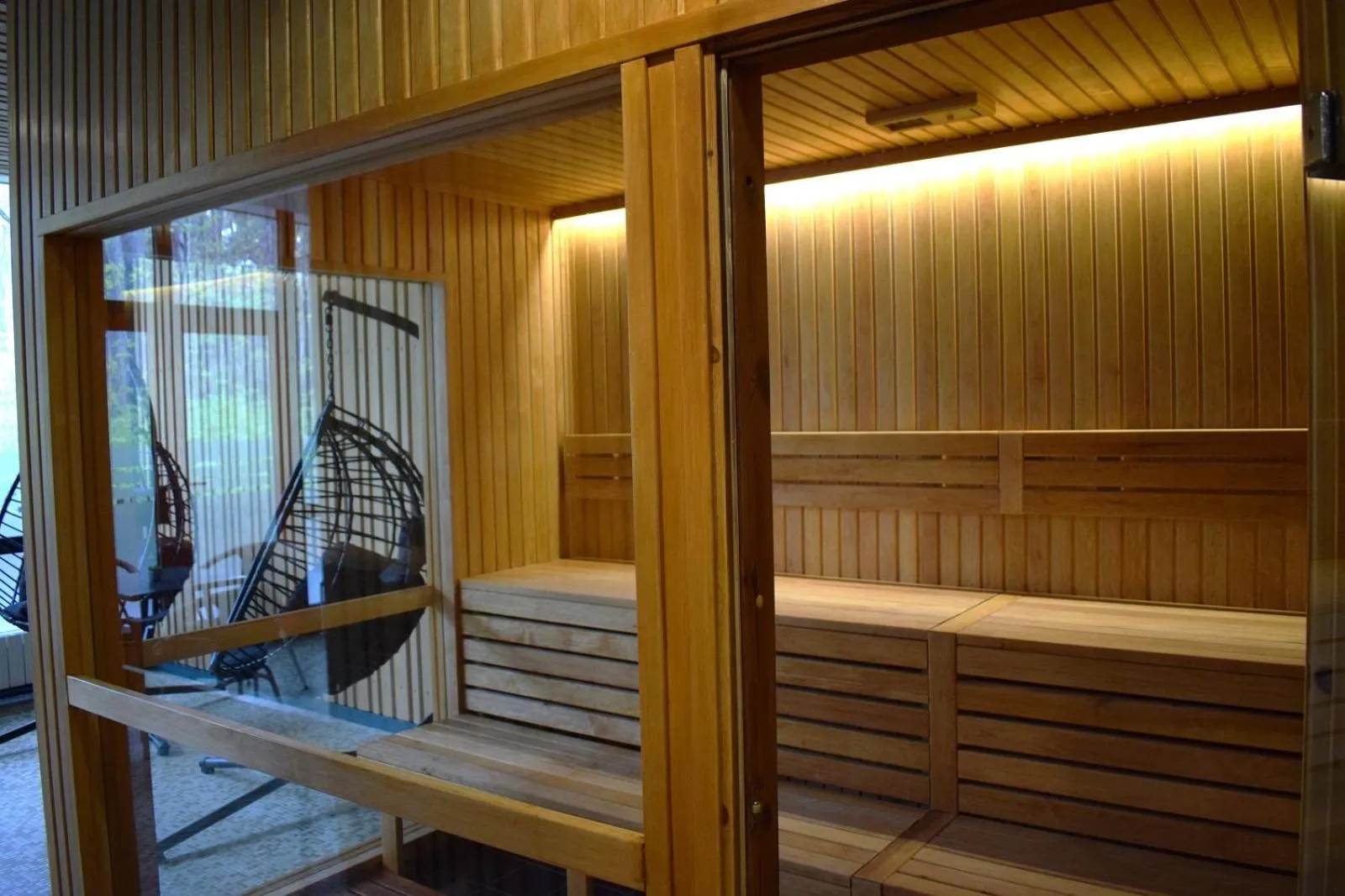 Sauna in Amber Sea Hotel & SPA