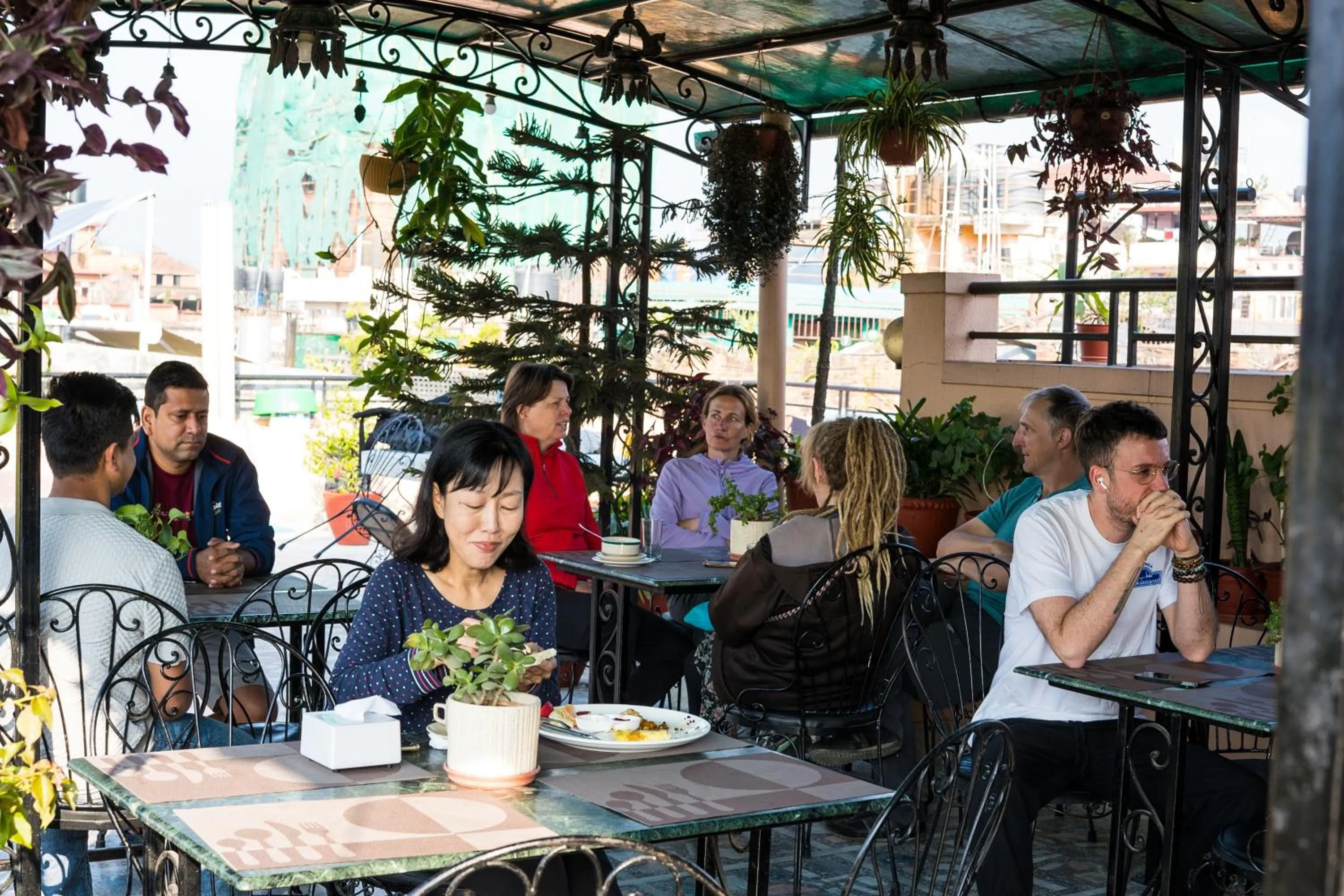 Dining area in Hotel Namtso