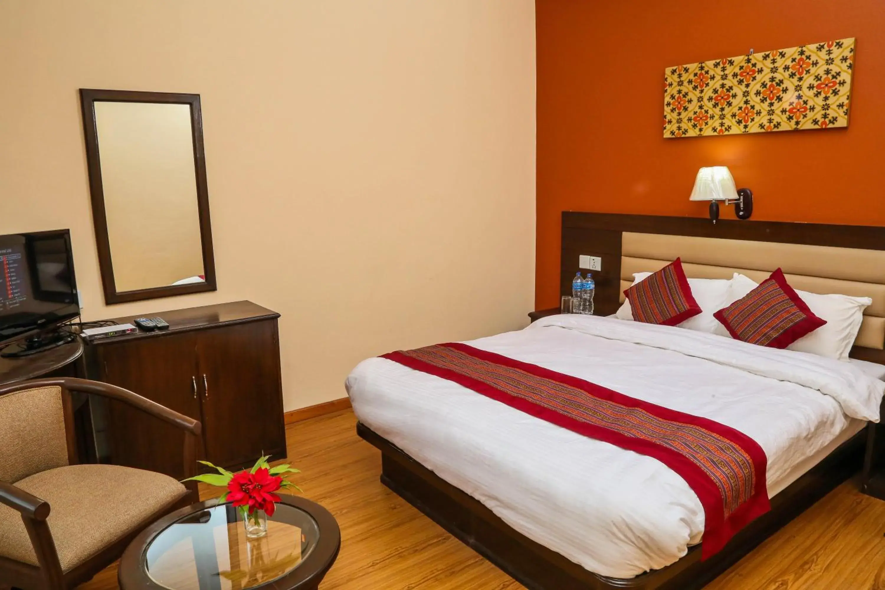 Standard Double or Twin Room with Balcony in Hotel Namtso Standard Double or Twin Room with Balcony in Hotel Namtso