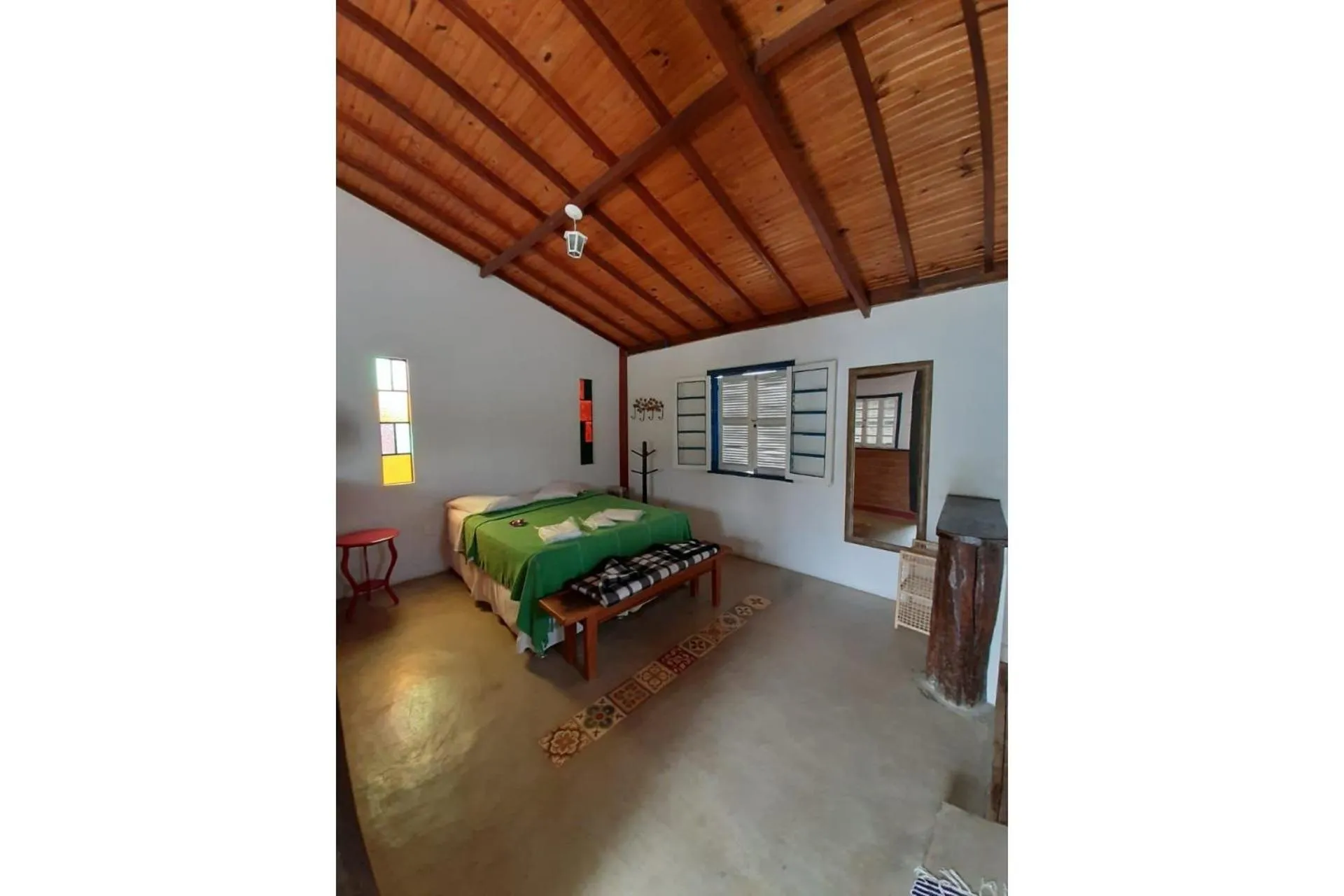 Bedroom, Bed in Pousada Chalé Terra Viva