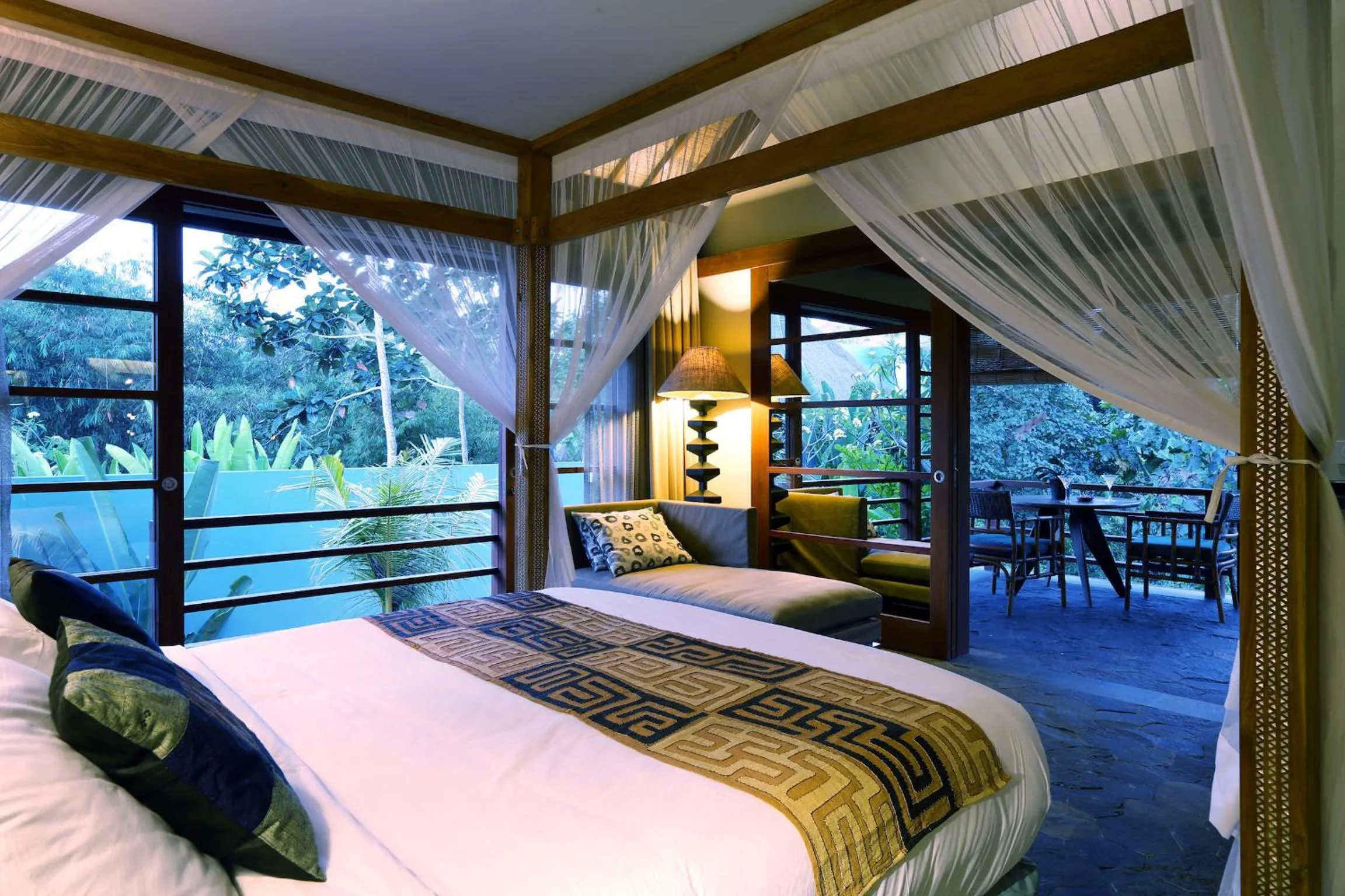 Photo of the whole room, Bed in The Purist Villas & Spa Ubud