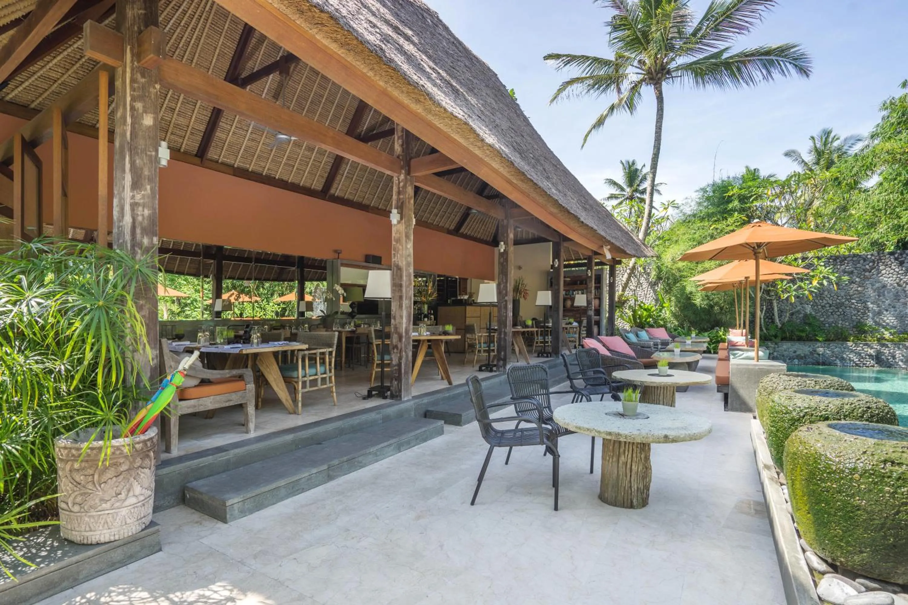 Restaurant/places to eat in The Purist Villas & Spa Ubud